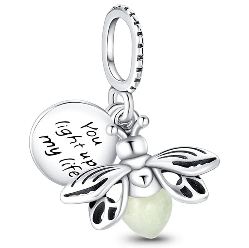 XWN Ciondolo in Argento Sterling 925 con Cubic Zirconia per Bracciali e Collane Europee - immagine 1
