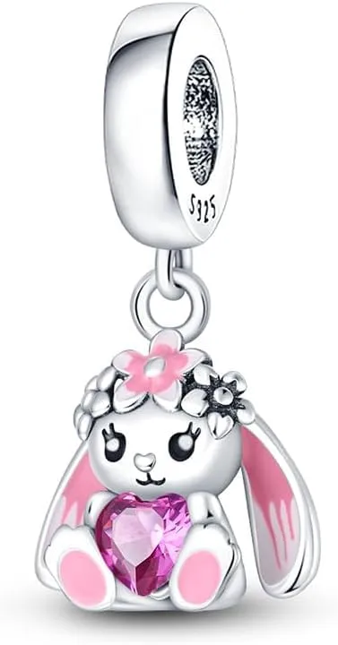 XWN Ciondolo in Argento Sterling 925 con Cubic Zirconia, Compatibile con Braccialetti Pandora e Collane Europee - immagine 1