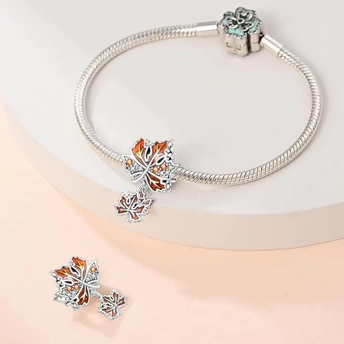 XWN Ciondolo in Argento Sterling 925 con Cubic Zirconia per Braccialetti e Collane Pandora e Europei - immagine 3