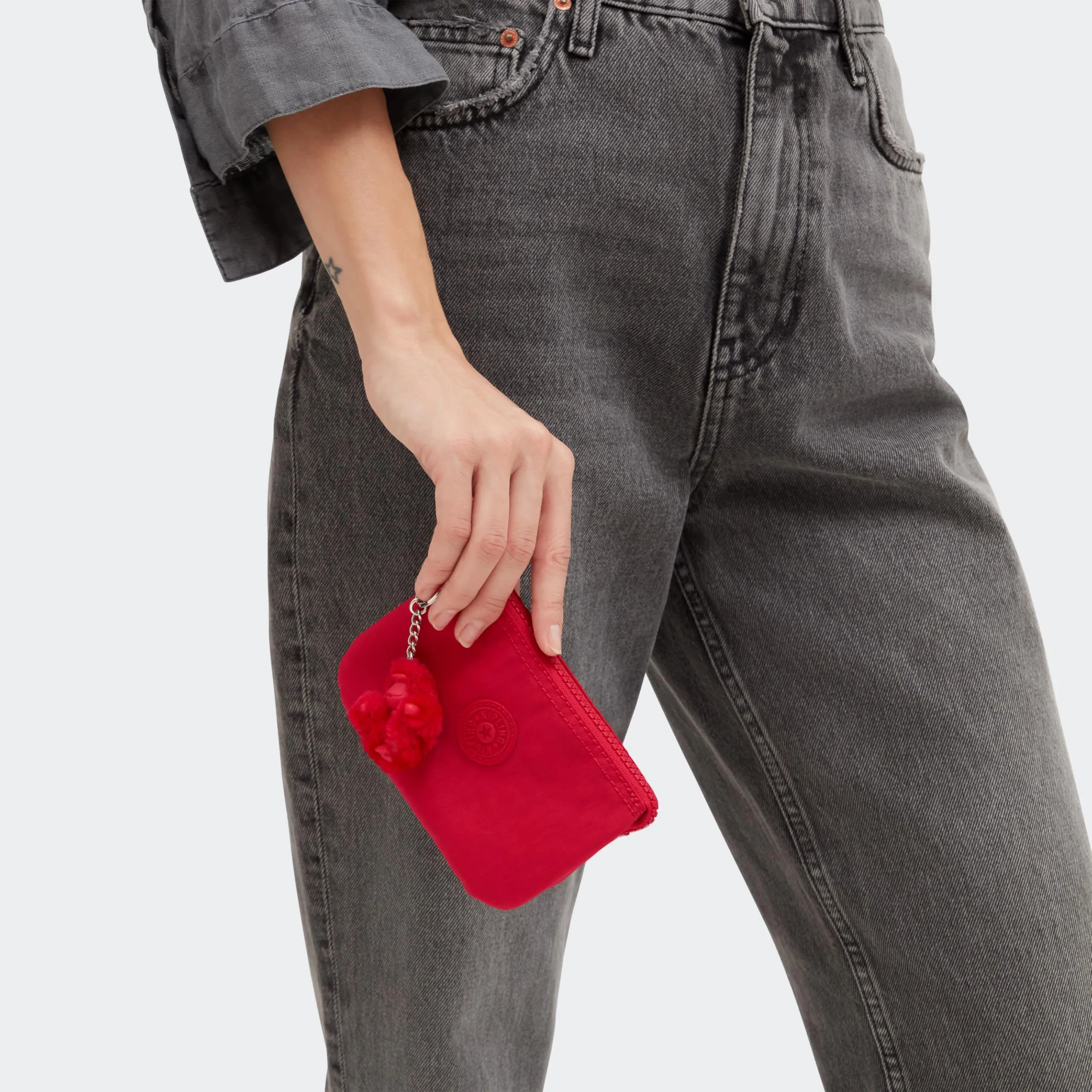 Kipling Creativity S Borsa Piccola, Red Rouge - immagine 2
