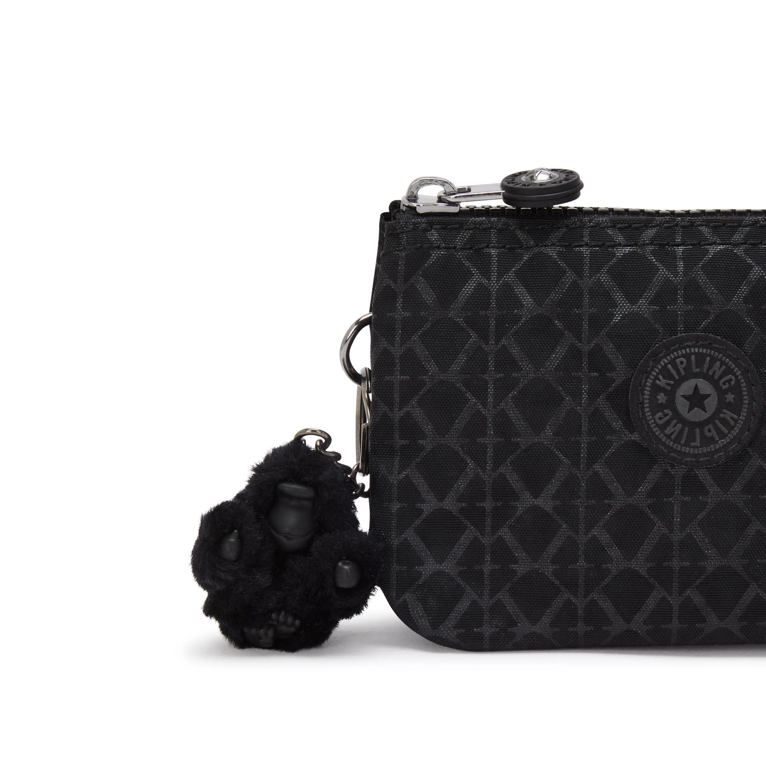 Kipling Creativity S Piccola Borsa Signature Emb - Nero - immagine 2