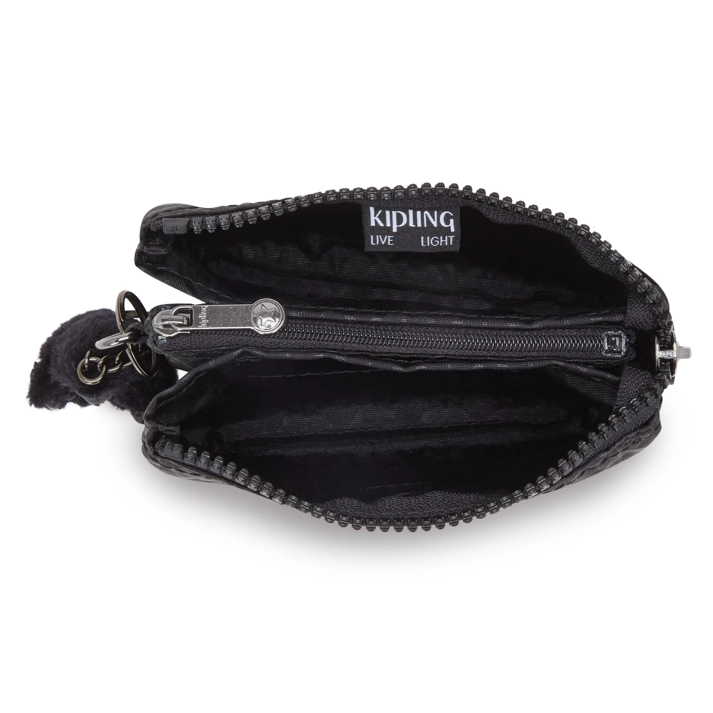 Kipling Creativity S Piccola Borsa Signature Emb - Nero - immagine 4