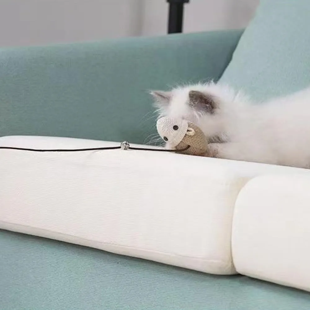 YINGLUOEU Giochi con Piume per Gatti Bacchette Retrattili, 4 Pezzi - immagine 4