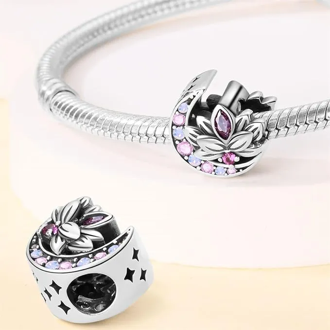 XWN Ciondolo in Argento Sterling 925 con Cubic Zirconia per Bracciali e Collane Europee - immagine 2