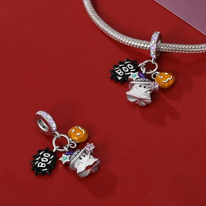 XWN Ciondolo in Argento Sterling 925 con Cubic Zirconia per Braccialetti e Collane Europee - immagine 3