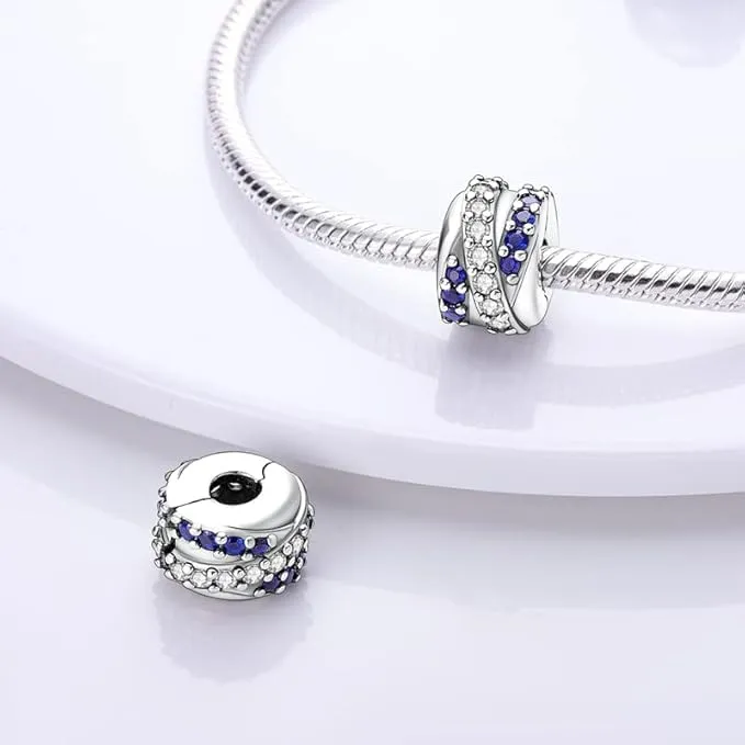 XWN Ciondolo in Argento Sterling 925 con Cubic Zirconia per Braccialetti e Collane Europee - immagine 2