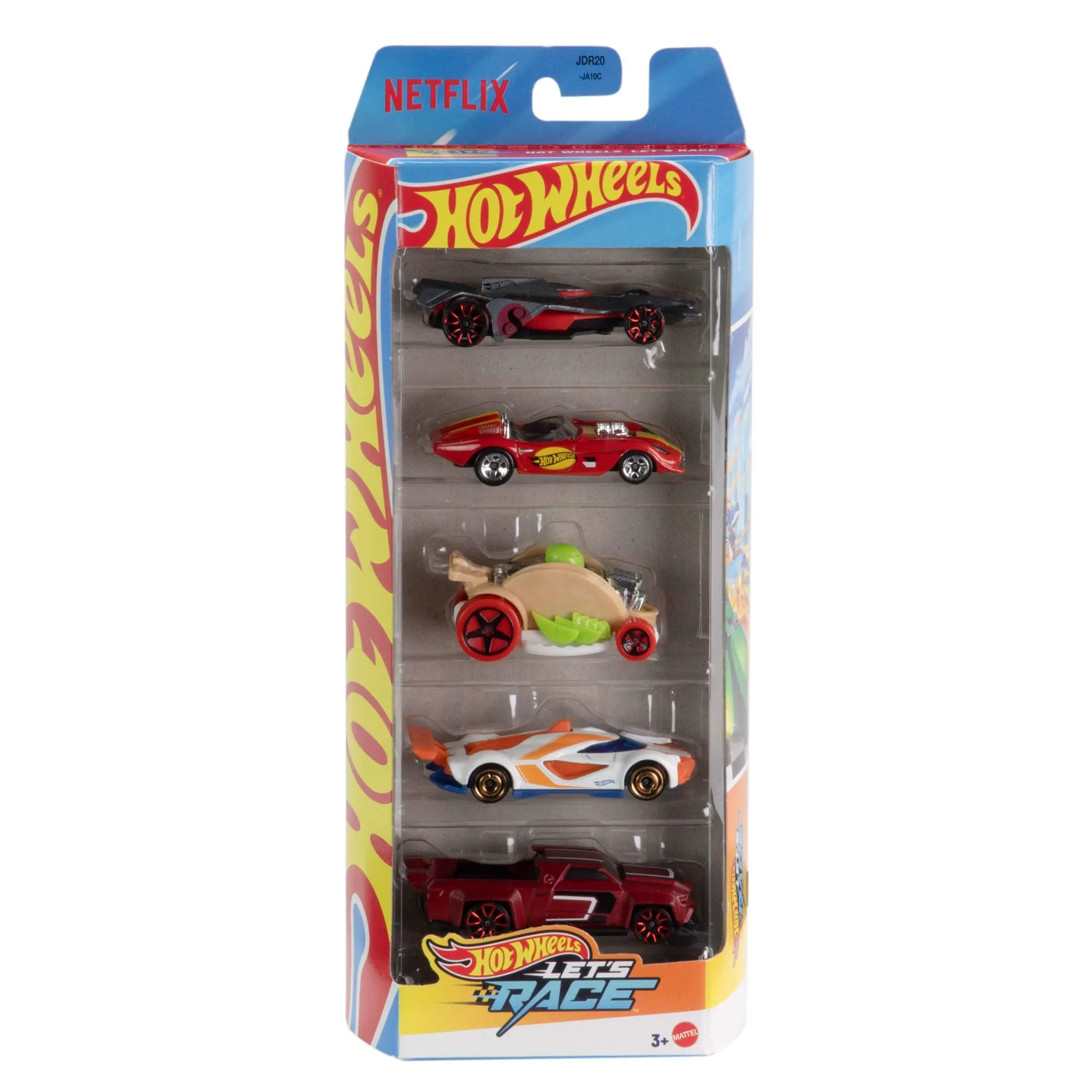 Hot Wheels Let's Race 5-Pack 1:64 Scale Die-Cast Vehicles - immagine 6