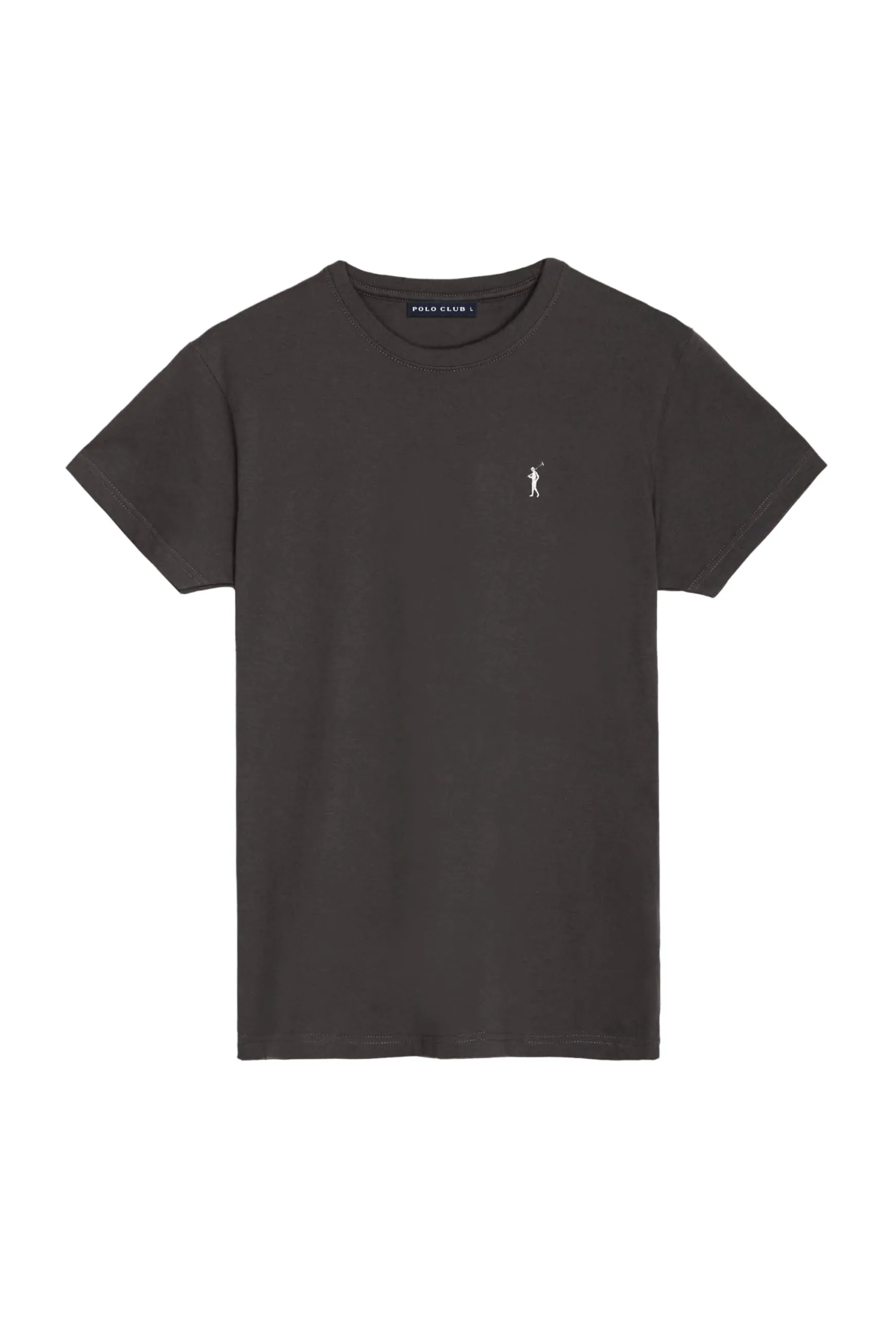 Polo Club Maglietta Basic Uomo in Cotone - Asfalto - immagine 5