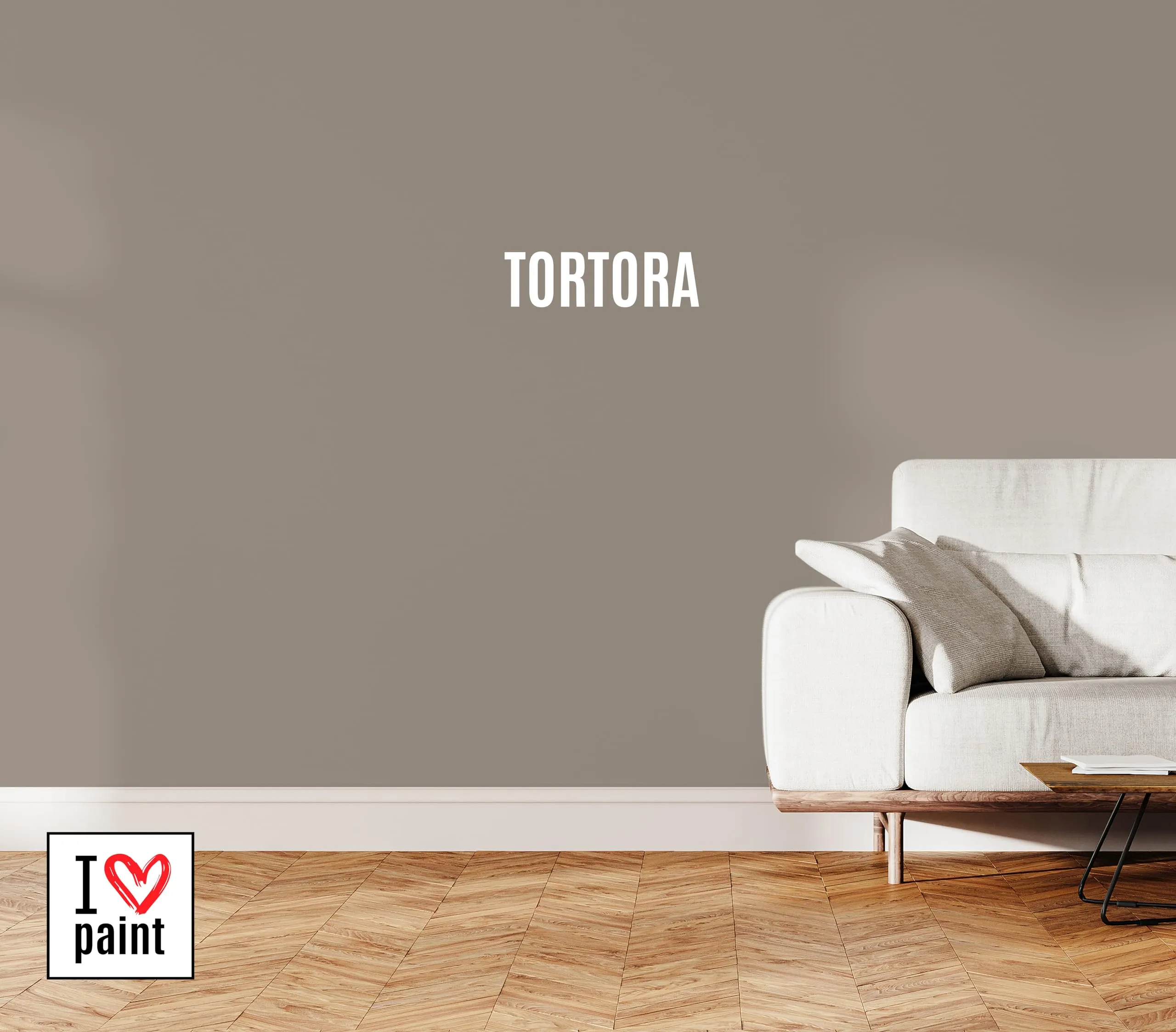 I LOVE paint Chalk Paint Colore Tortora 375 ml - immagine 3