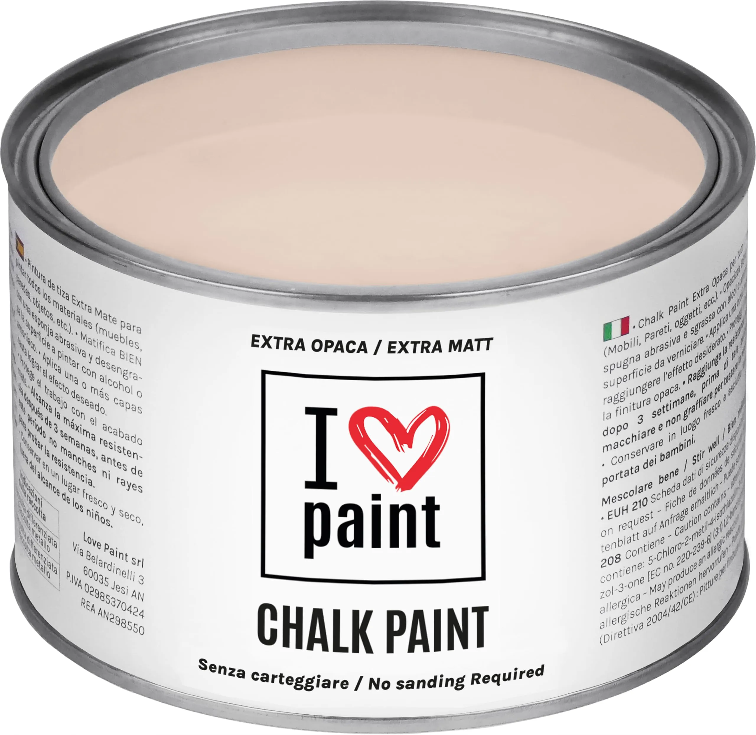 I Love Paint Chalk Paint Rosa Antico 375 ml - immagine 1