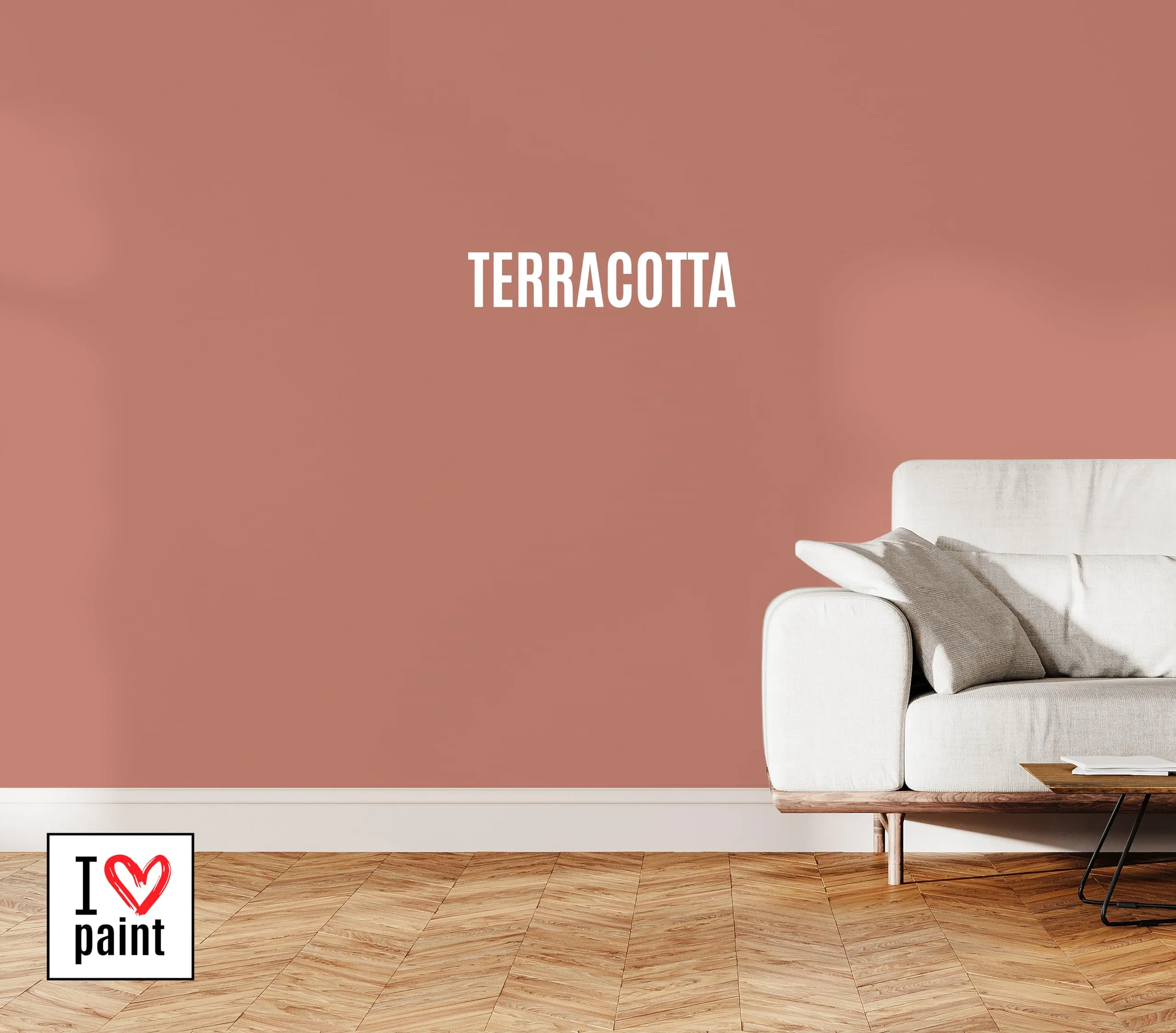 I LOVE paint Chalk Paint Terracotta 375 ml - immagine 3