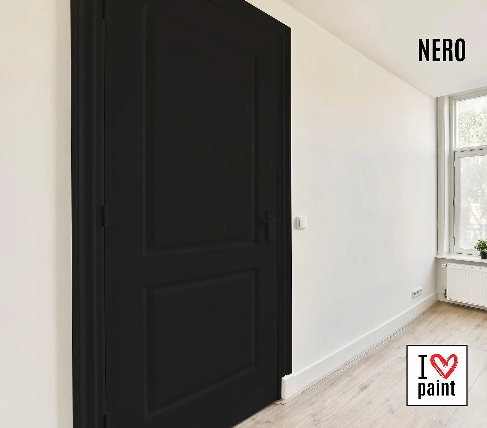 I Love Paint Chalk Paint Nero 375 ml - immagine 4