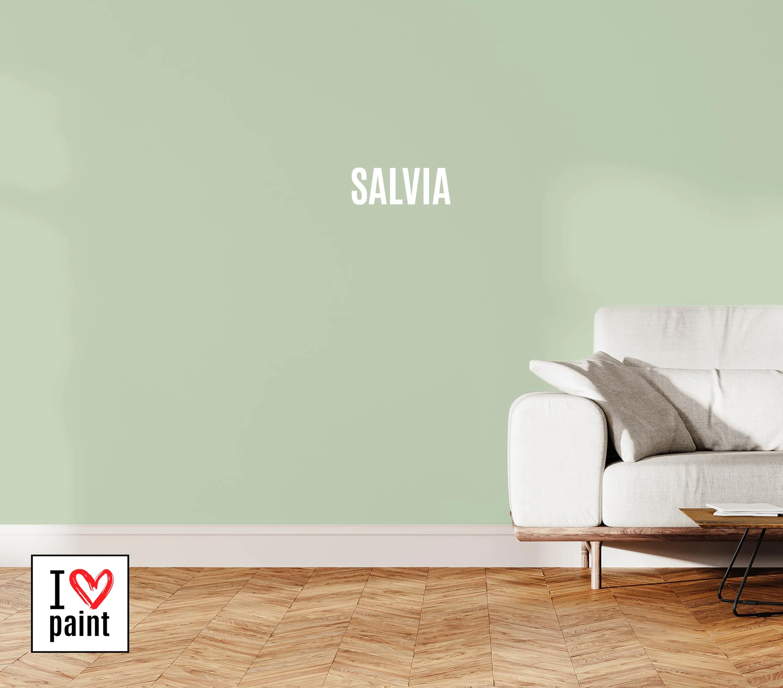 I Love Paint Chalk Paint Colore Salvia 375 ml - immagine 3