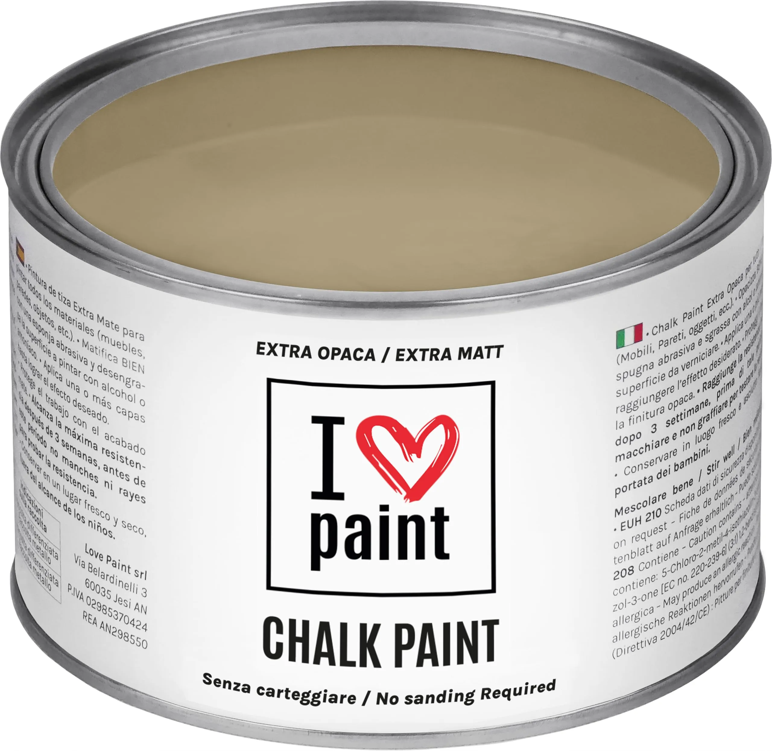 I Love Paint Chalk Paint Colore Argilla 375 ml - immagine 1