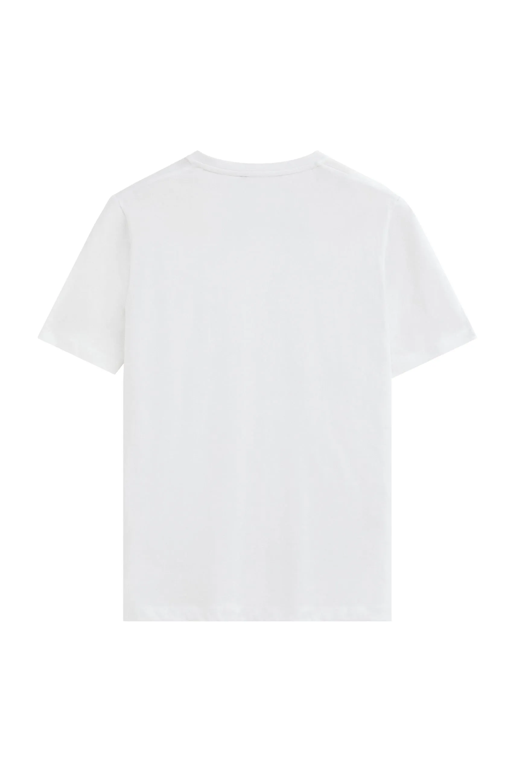 Polo Club Maglietta Basic in Cotone con Logo Ricamato Uomo - Bianca - immagine 7