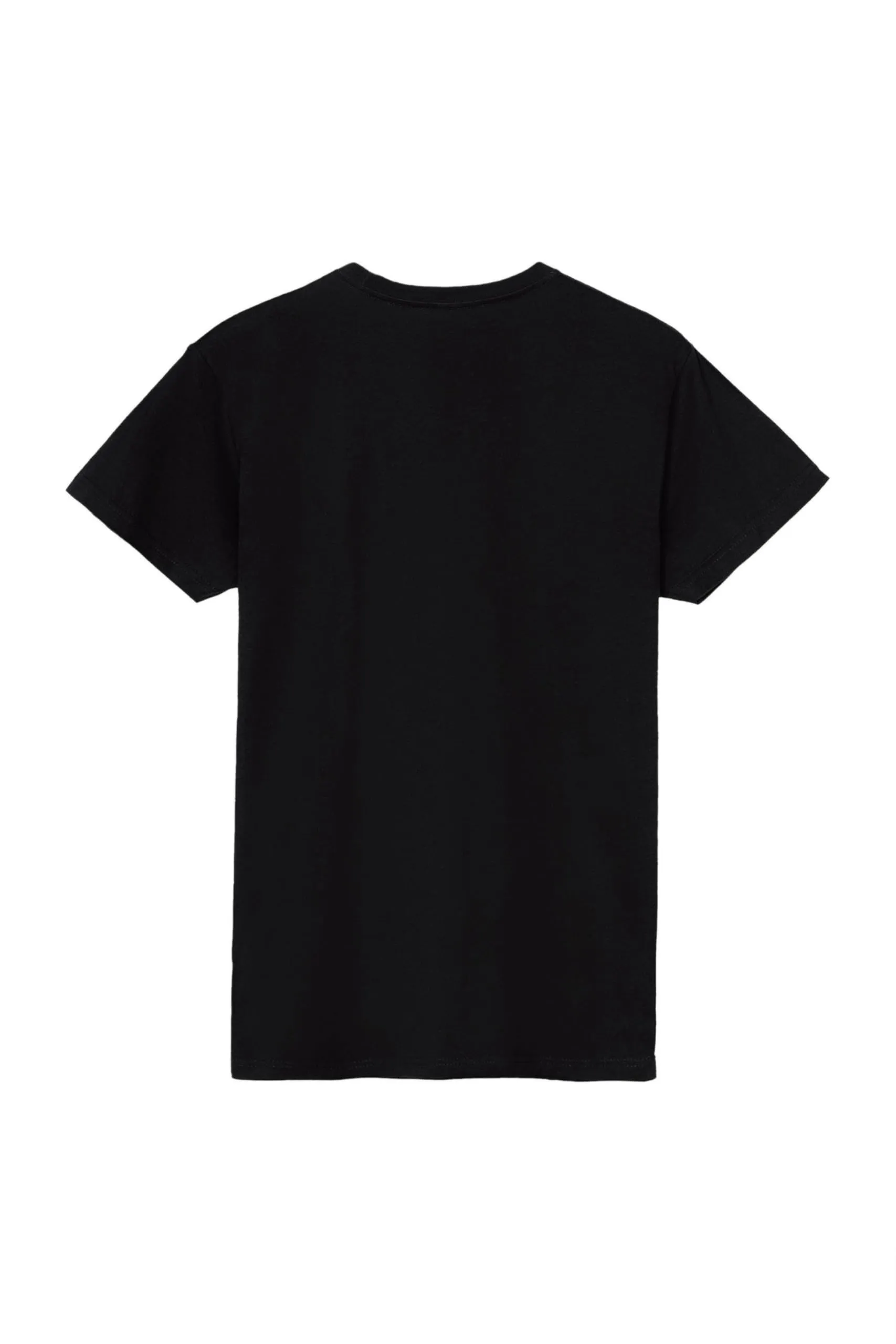 Polo Club Maglietta Basic in Cotone Nera con Logo Ricamato Uomo - immagine 6