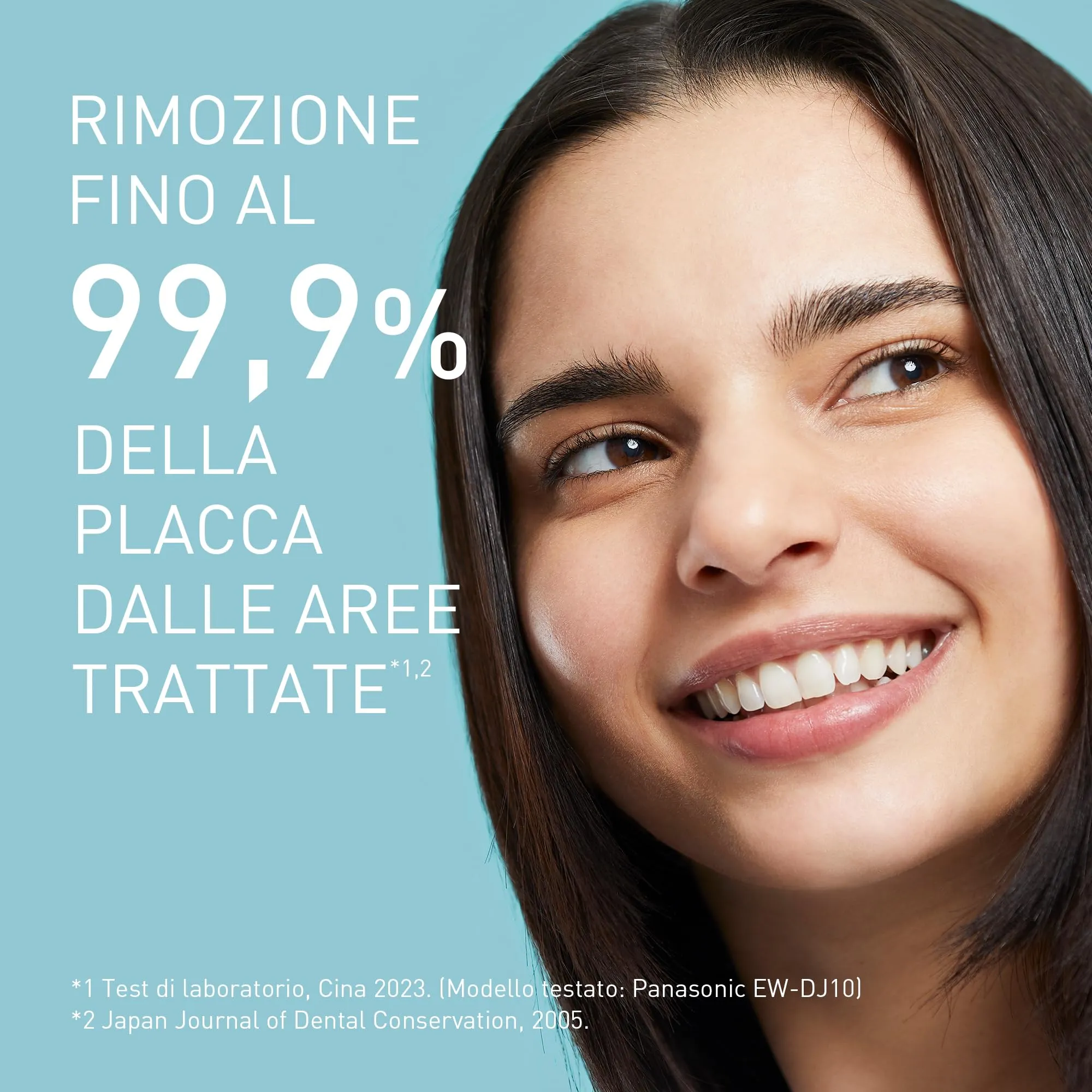 Panasonic Serie 300 Irrigatore Orale EW-DJ26-V303, Idropulsore Dentale, 200ml, IPX7, 2 Ugelli Standard, 5 Impostazioni di Pressione, Viola - immagine 4