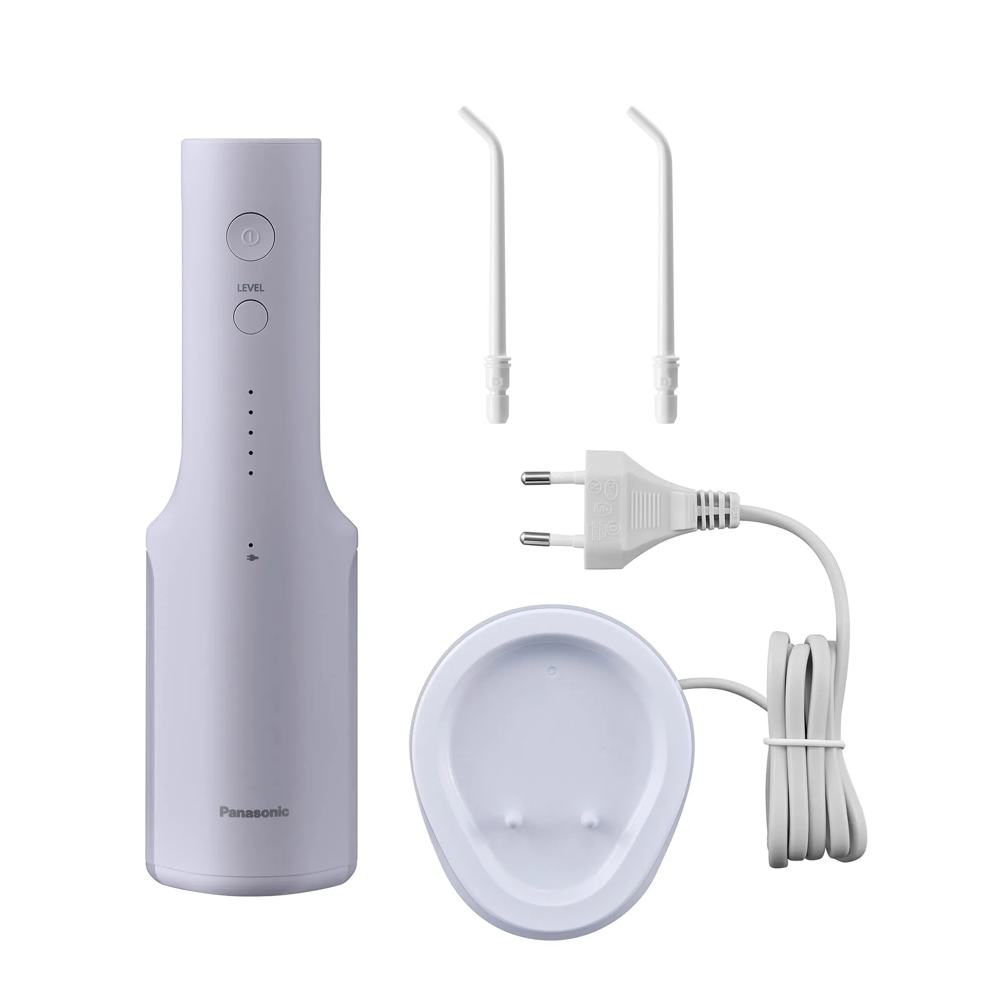 Panasonic Serie 300 Irrigatore Orale EW-DJ26-V303, Idropulsore Dentale, 200ml, IPX7, 2 Ugelli Standard, 5 Impostazioni di Pressione, Viola - immagine 9
