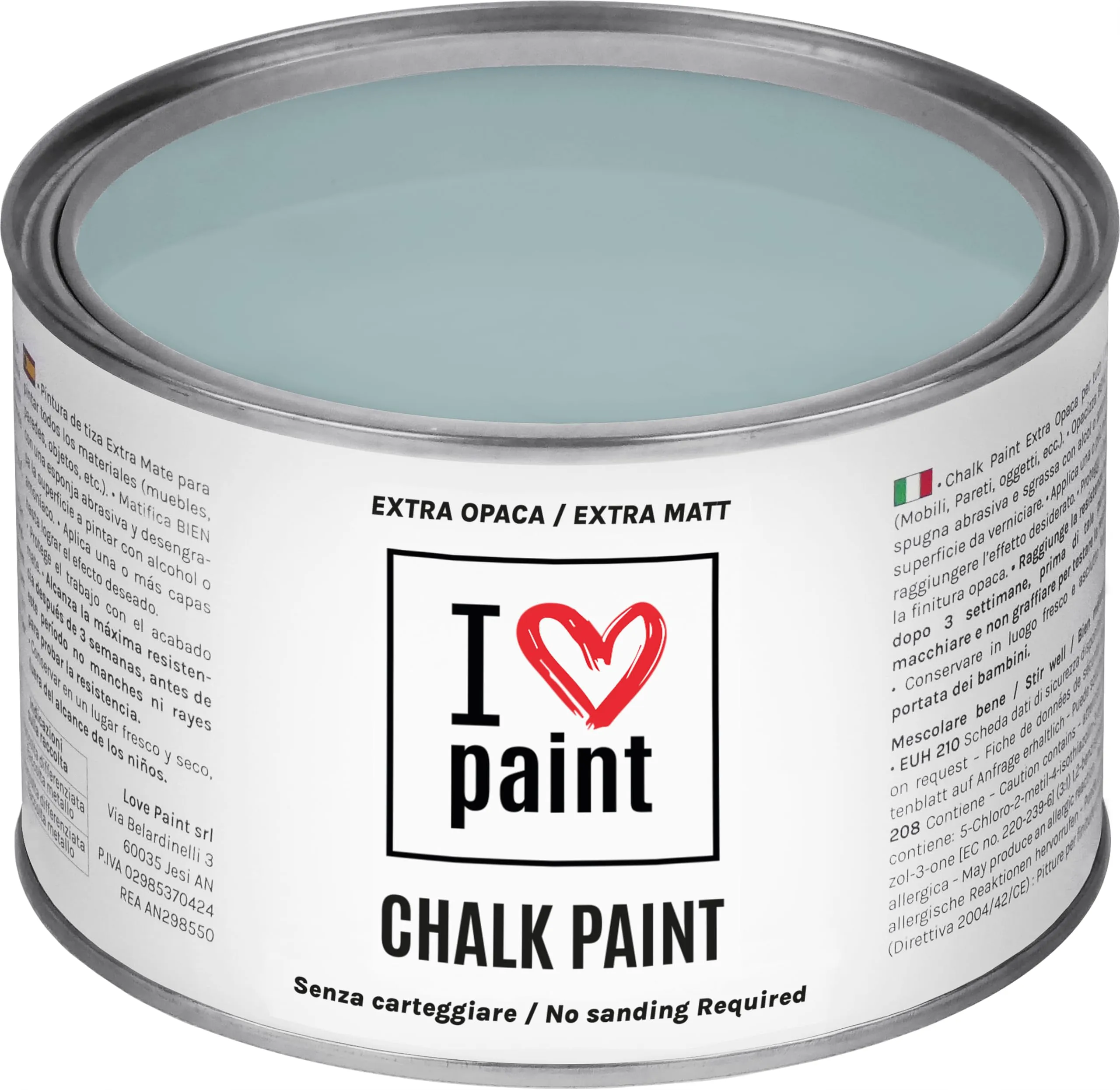 I Love Paint Chalk Paint Carta da Zucchero 375 ml - immagine 1