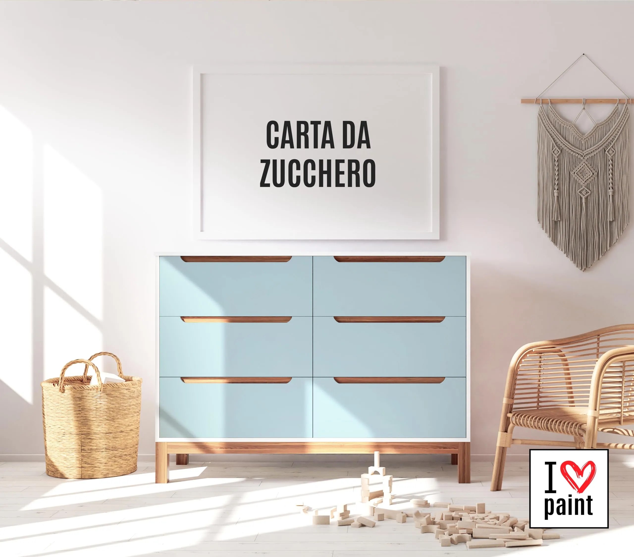 I Love Paint Chalk Paint Carta da Zucchero 375 ml - immagine 2