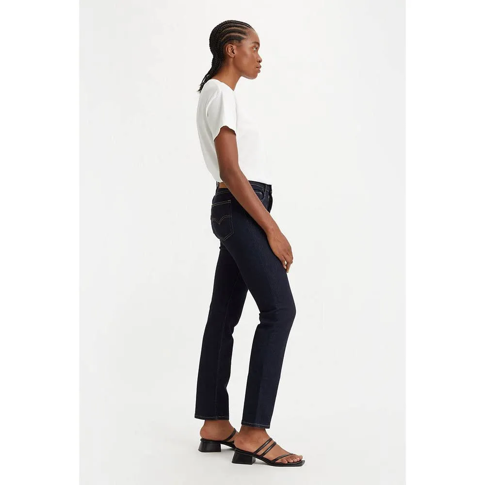 Levi's 724 High Rise Straight Jeans Donna, Blue Wave Rinse, 25W / 28L - immagine 5