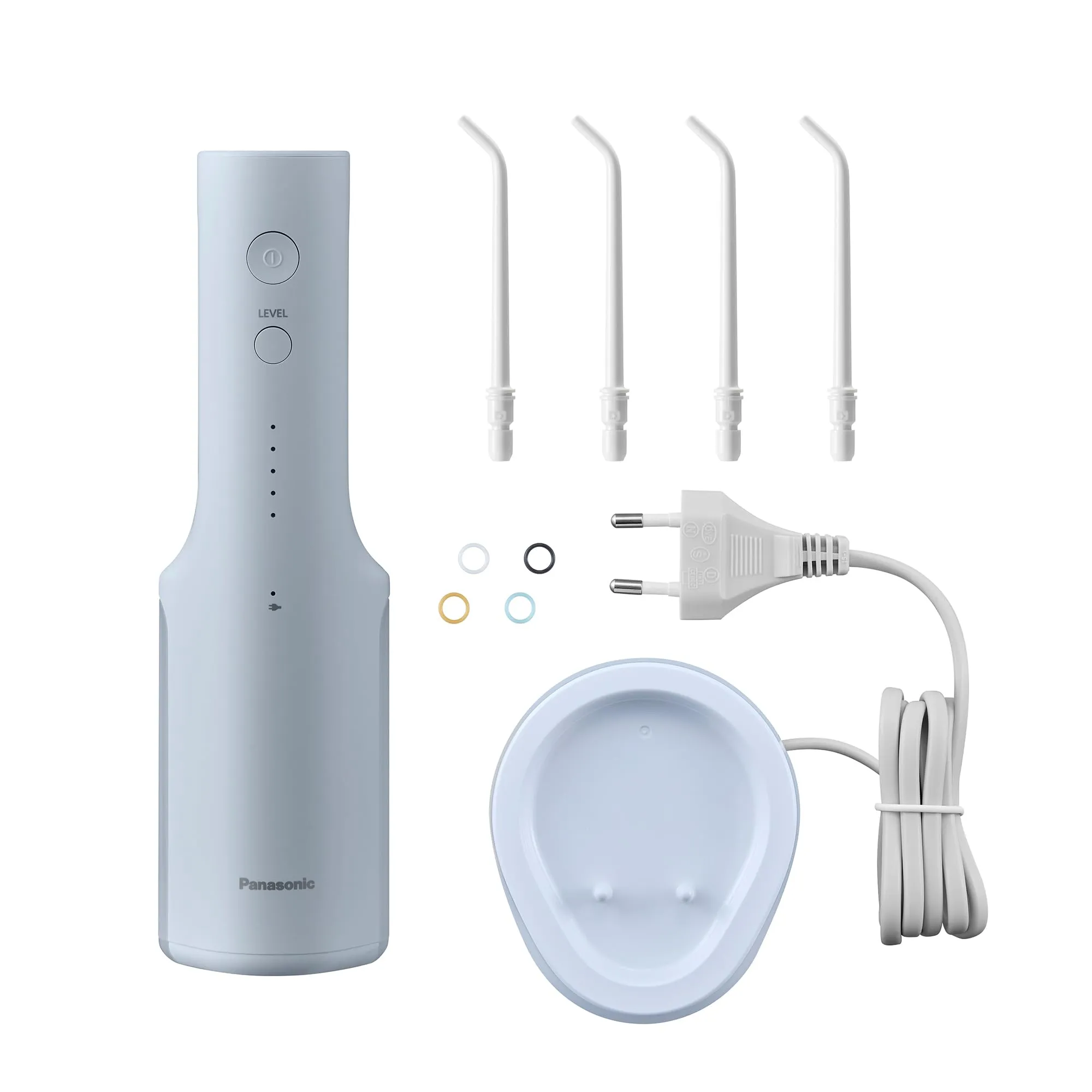 Panasonic Serie 300 Irrigatore Orale EW-DJ27-A303, Idropulsore Dentale, 200ml, IPX7, 4 Ugelli Standard, Blu - immagine 9