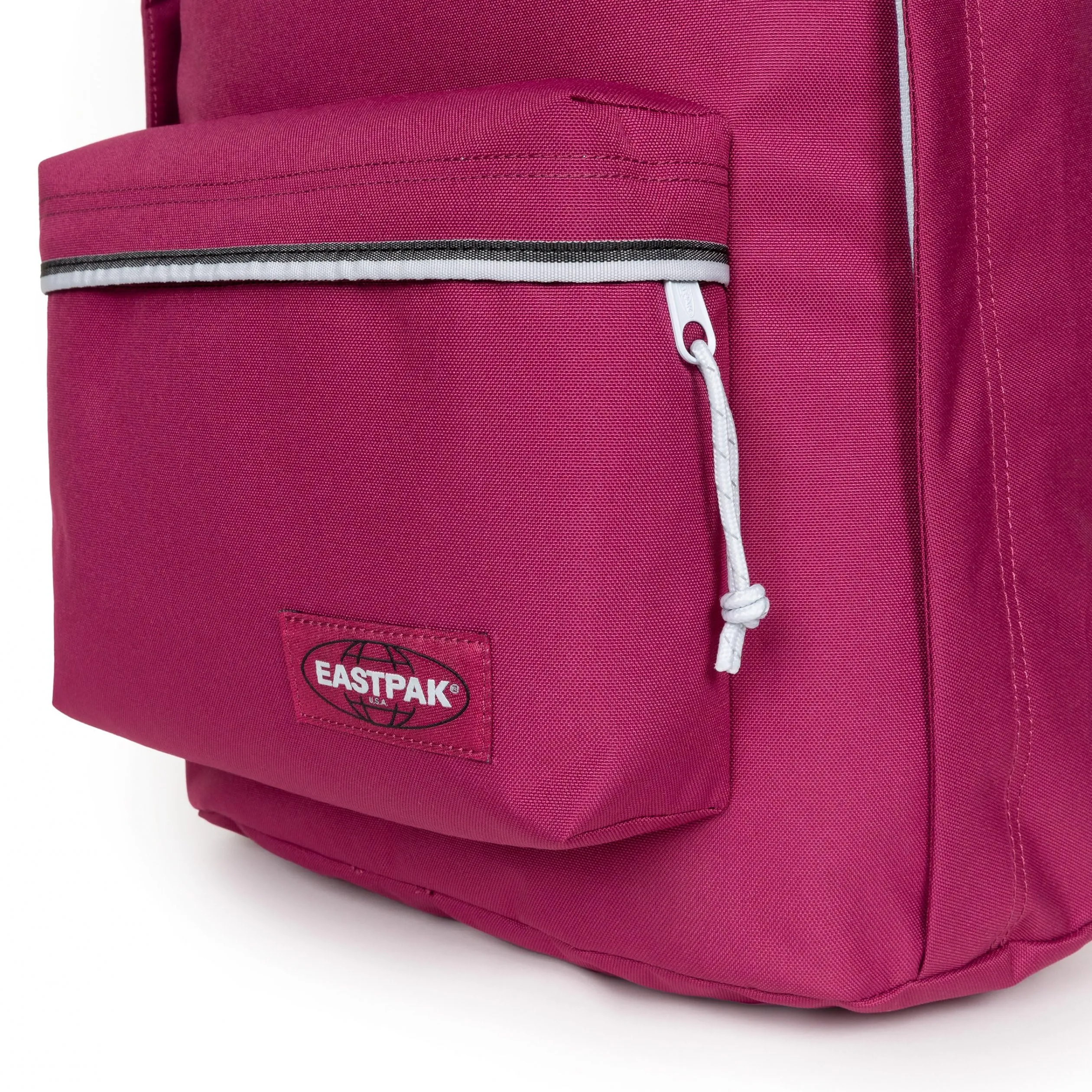 Eastpak Out of Office Zaino 27L, scomparto laptop 13–15”, Kontrast Prep Burgundy - immagine 5