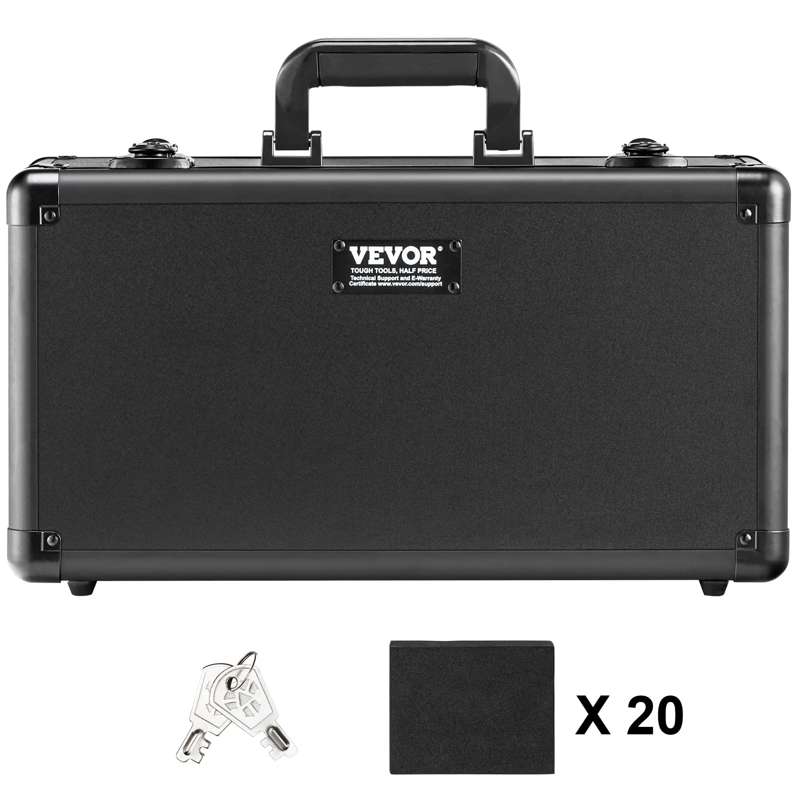 VEVOR Scatola Porta Carte Classificate TB1108 con Chiusura Codificata, 4 Fessure, per 108 Carte PSA, 84 SGC o 388 Top Loaders - immagine 10