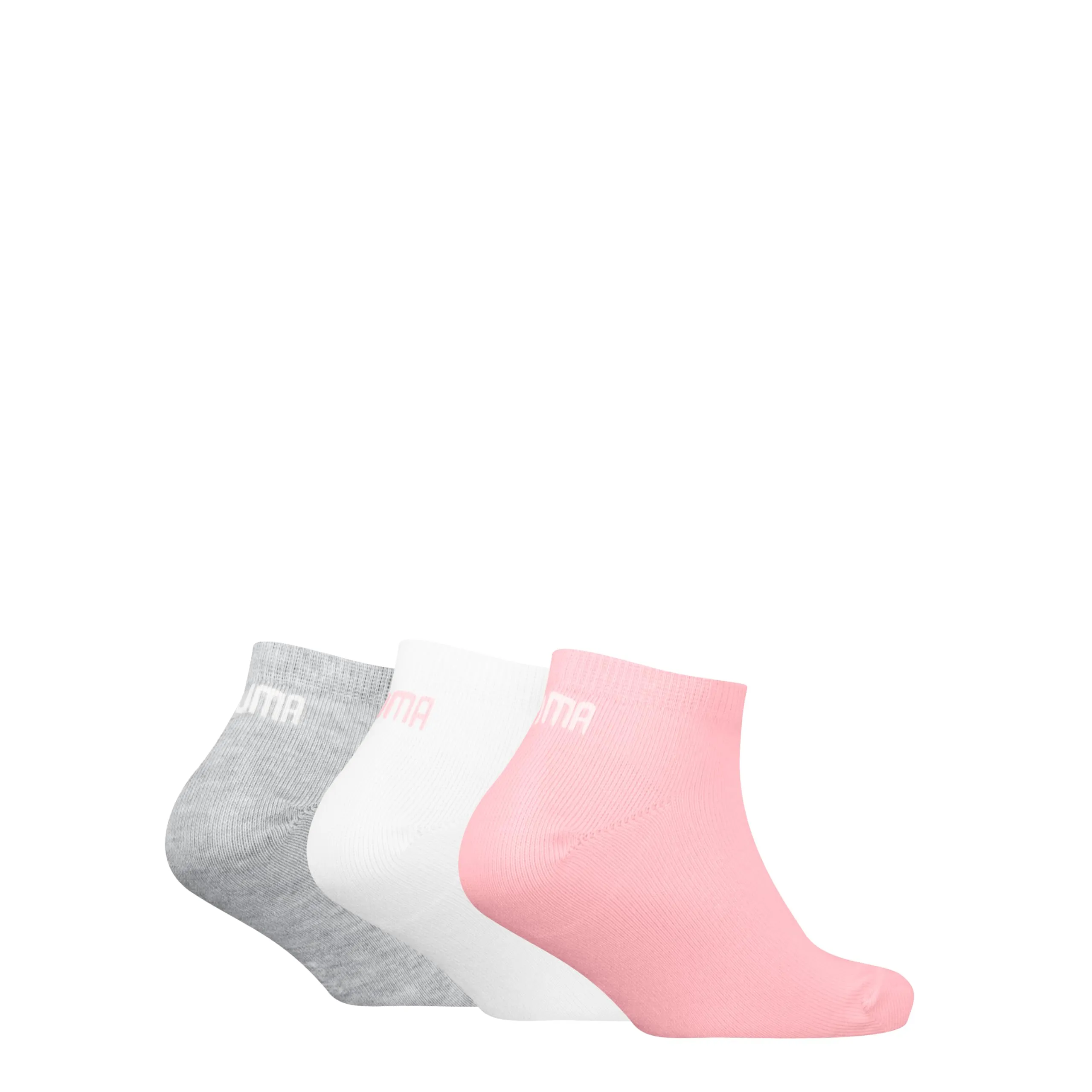 Puma Invisible Unisex Kids Socks, Rose Water - New, 31-34, 3 Pack - immagine 2
