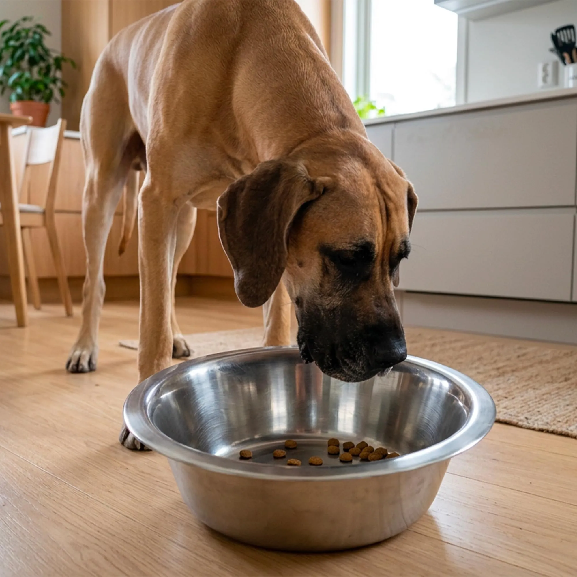 Croci DOS Ciotola per cani in acciaio inox, 4,75L, 30cm - immagine 4