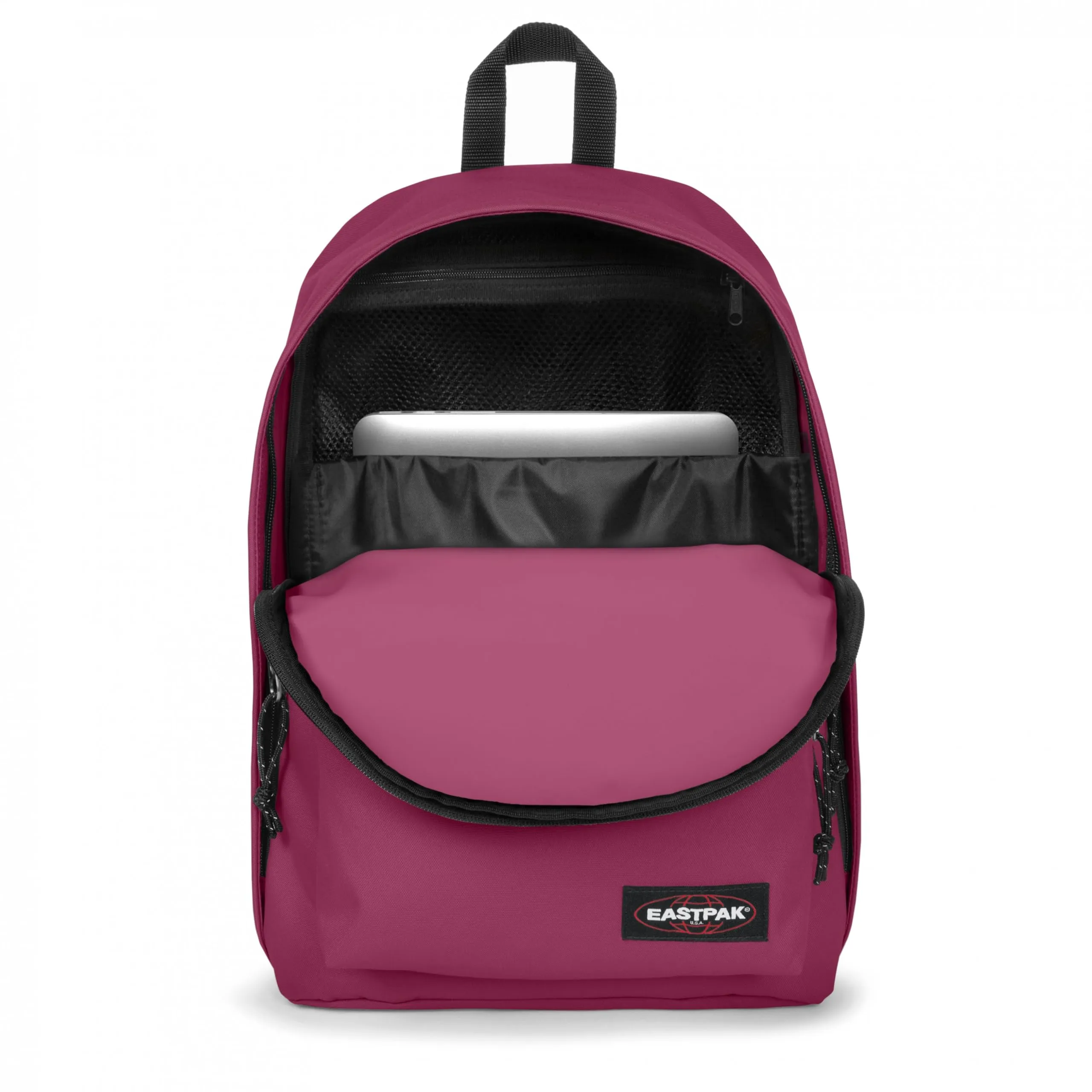 Eastpak Out of Office Zaino 27L, Scomparto Laptop 13–15”, Wine Burgundy - immagine 2