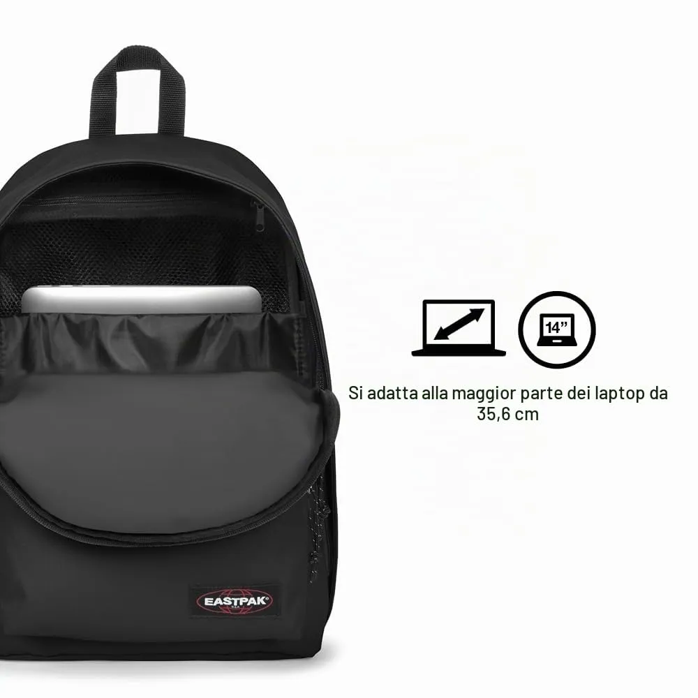 Eastpak Out of Office Zaino 27L, Scomparto Laptop 13–15”, Wine Burgundy - immagine 6
