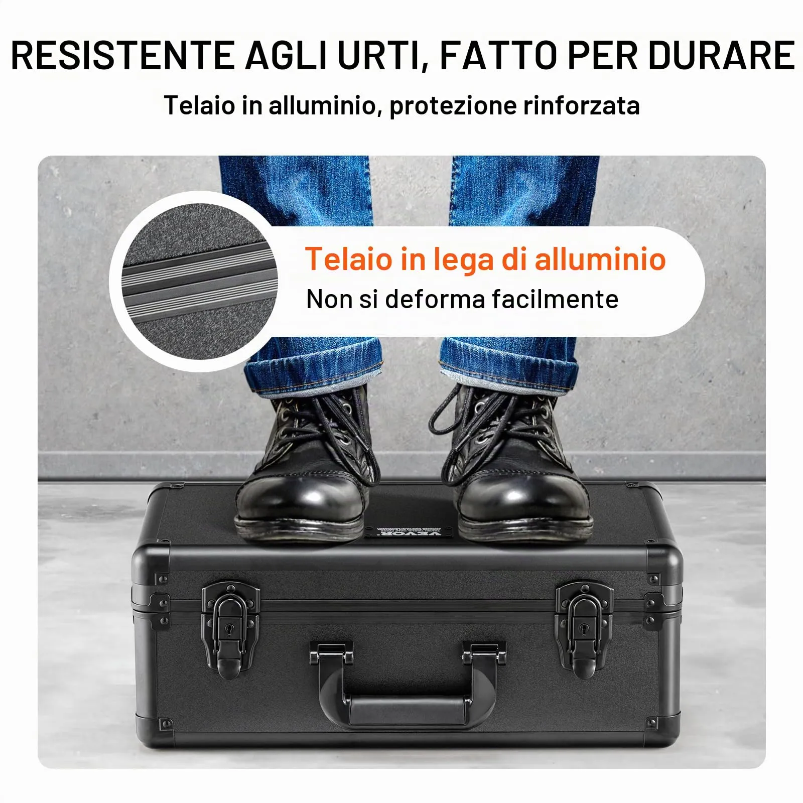 VEVOR Scatola Porta Carte Classificate, 4 Fessure, Custodia con Chiusura Codificata per PSA, BGS e Top Loaders - immagine 6
