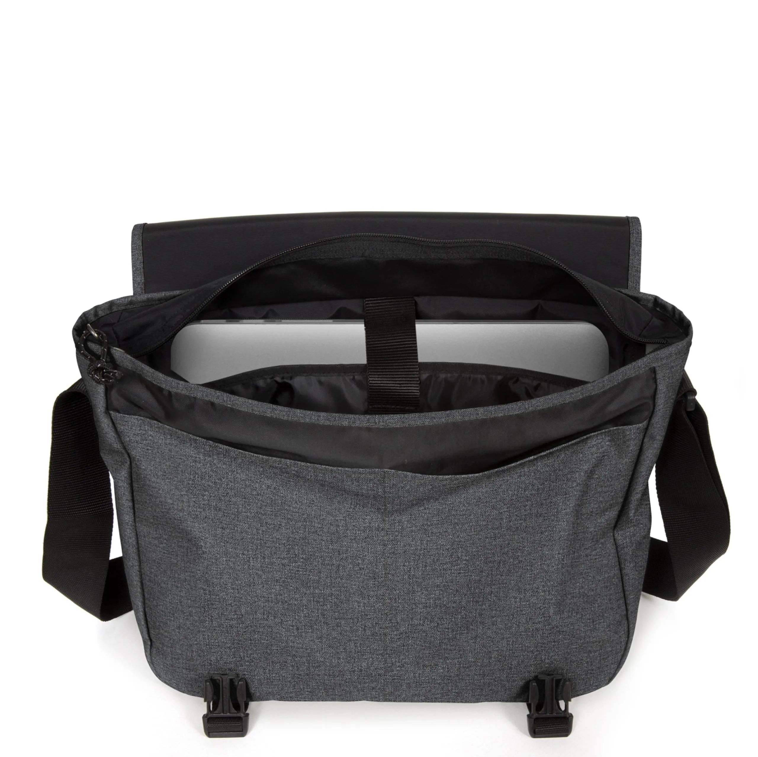 Eastpak Delegate Borsa a Tracolla, 20 L - Black Denim - immagine 3