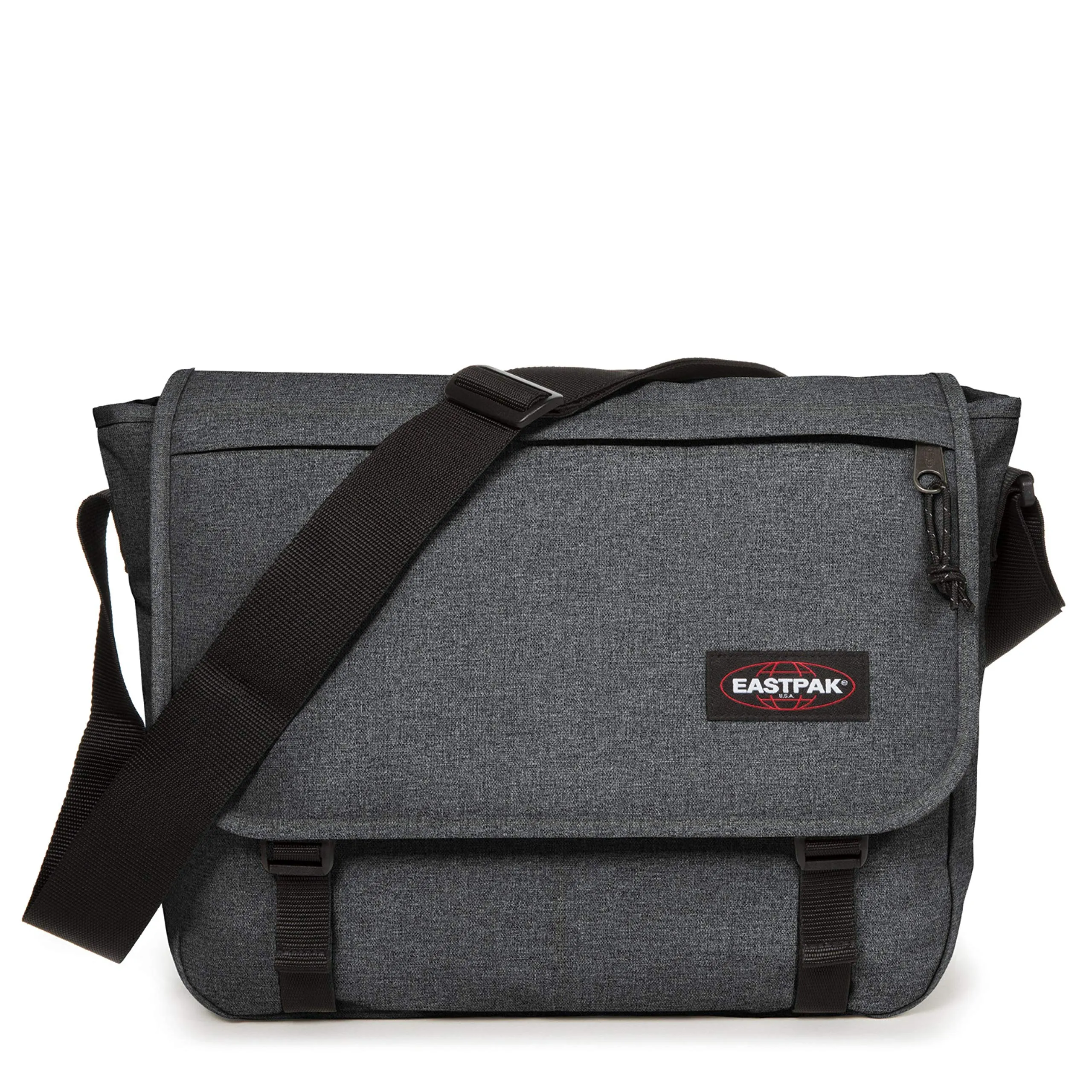 Eastpak Delegate Borsa a Tracolla, 20 L - Black Denim - immagine 4