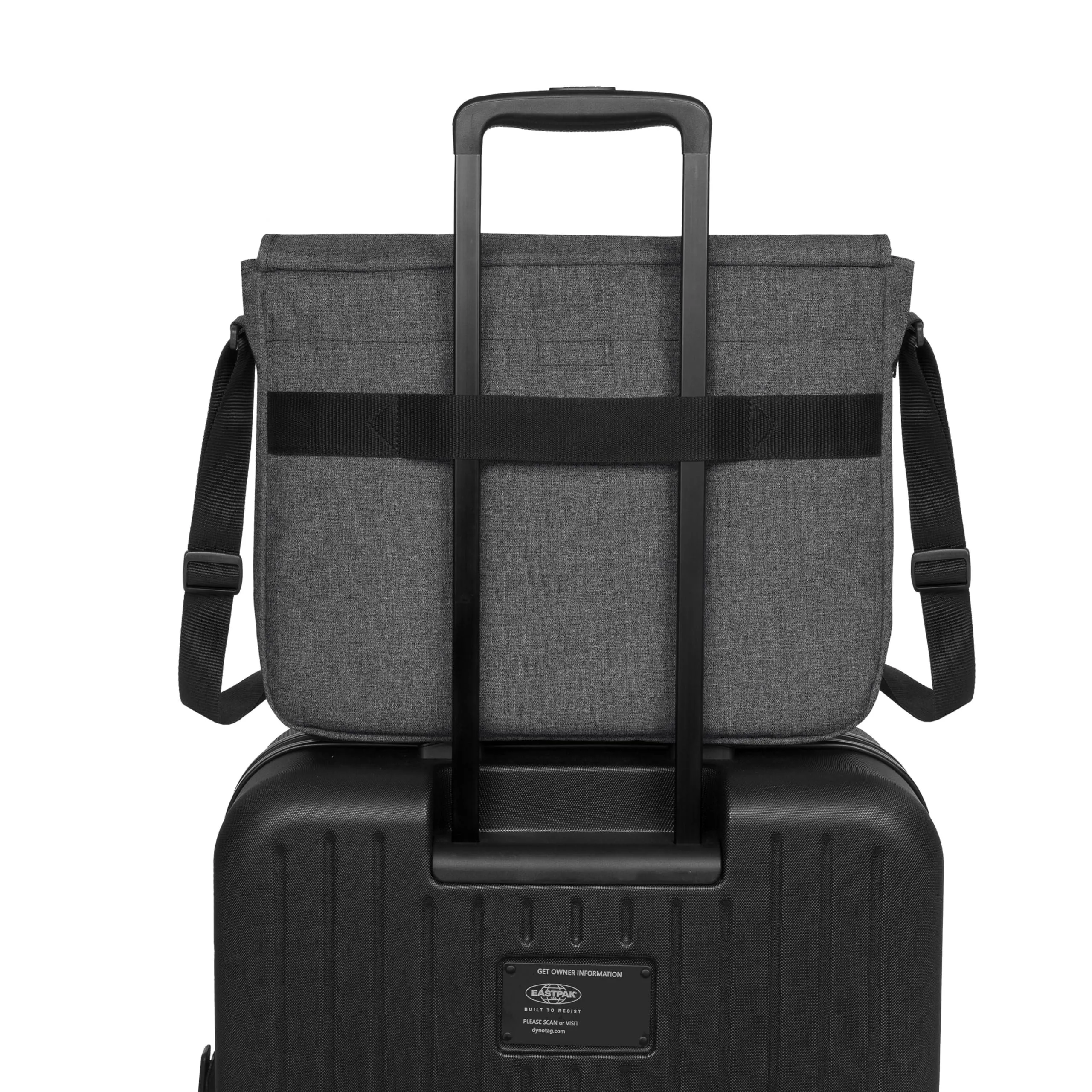 Eastpak Delegate Borsa a Tracolla, 20 L - Black Denim - immagine 5
