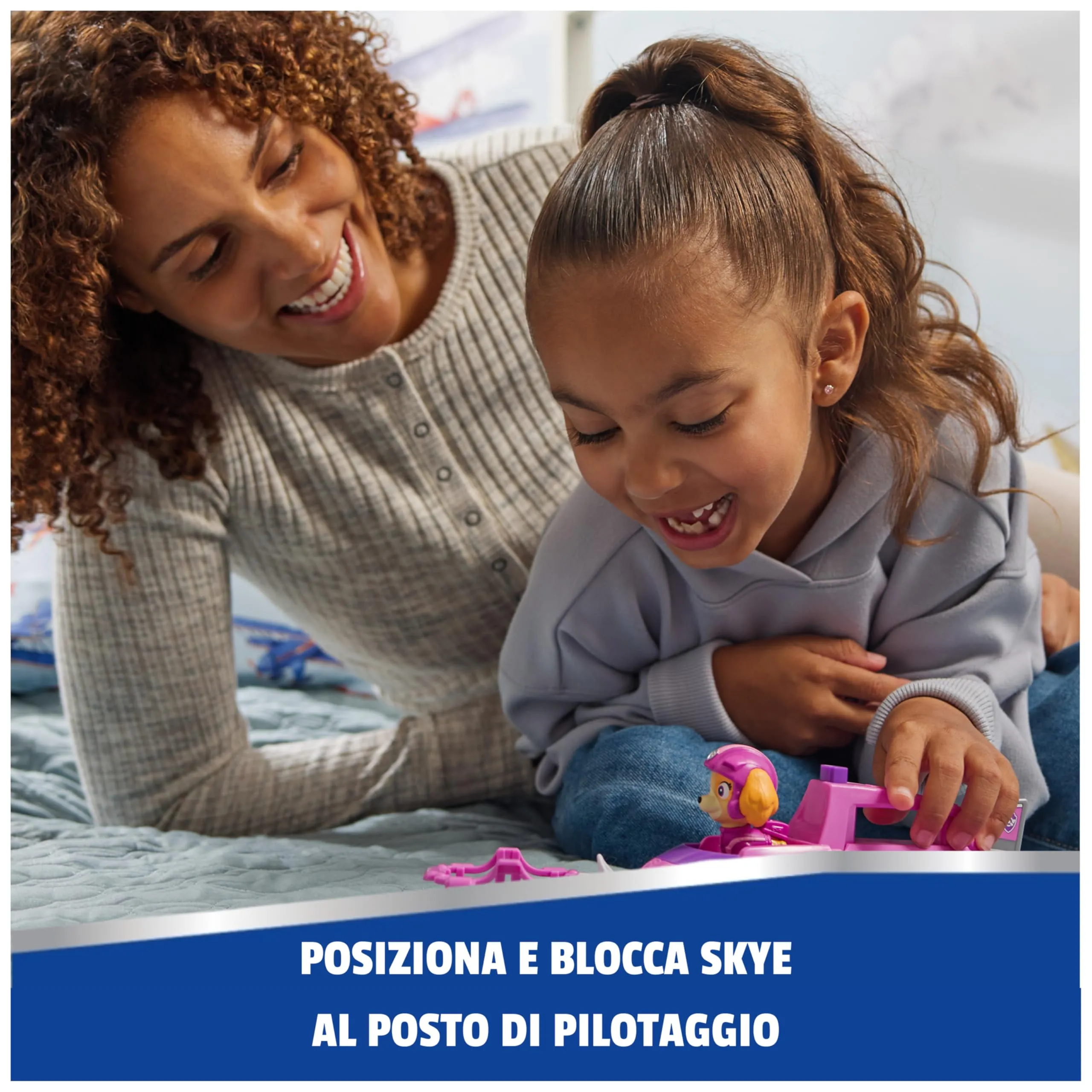 Paw Patrol Air Rescue Jet Aereo con Personaggio Skye - immagine 2