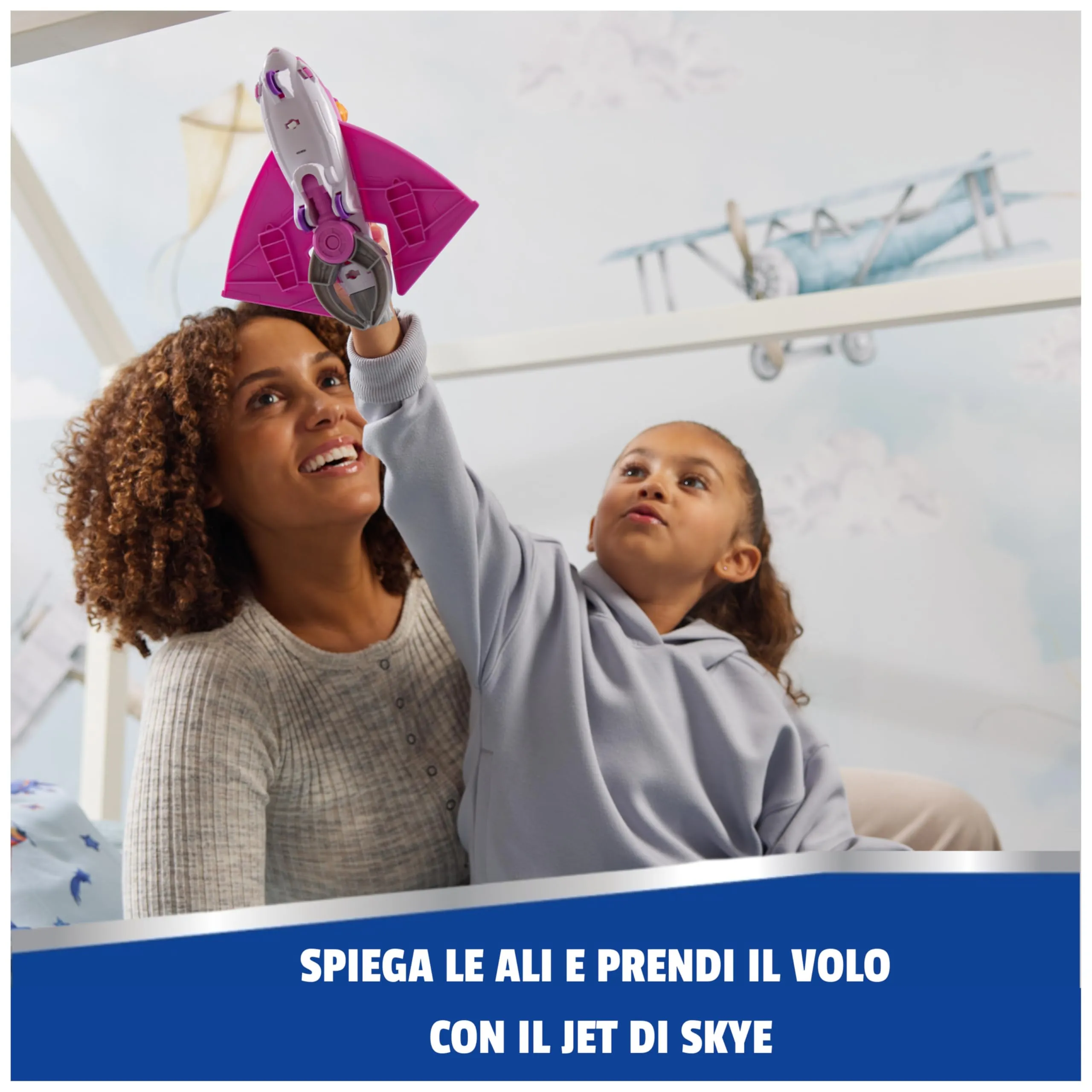 Paw Patrol Air Rescue Jet Aereo con Personaggio Skye - immagine 3