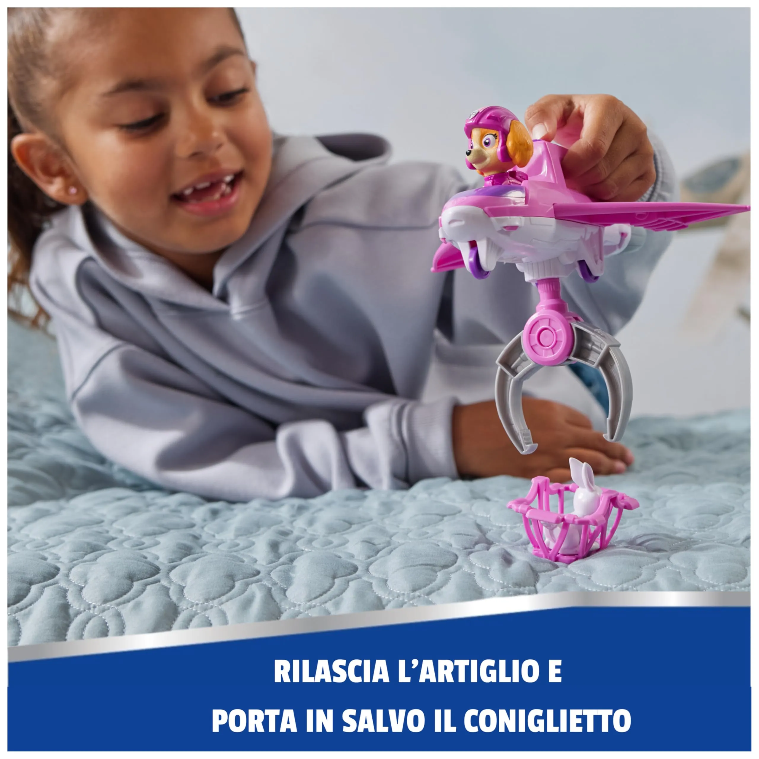 Paw Patrol Air Rescue Jet Aereo con Personaggio Skye - immagine 5