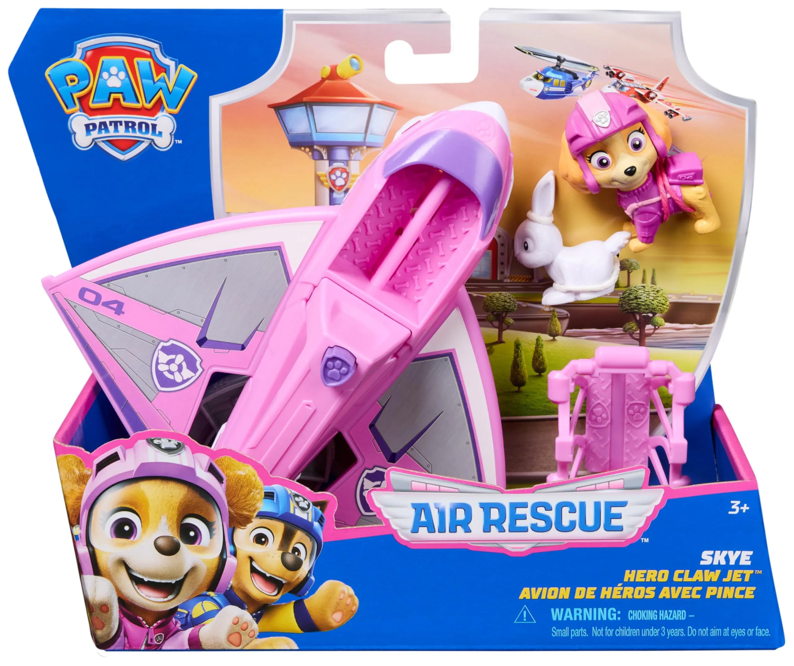 Paw Patrol Air Rescue Jet Aereo con Personaggio Skye - immagine 8