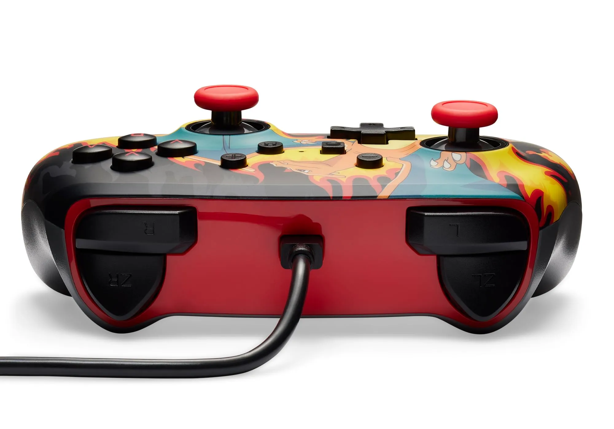 PowerA Controller Cablato Avanzato per Nintendo Switch - Charizard Tempesta di Fuoco - immagine 6
