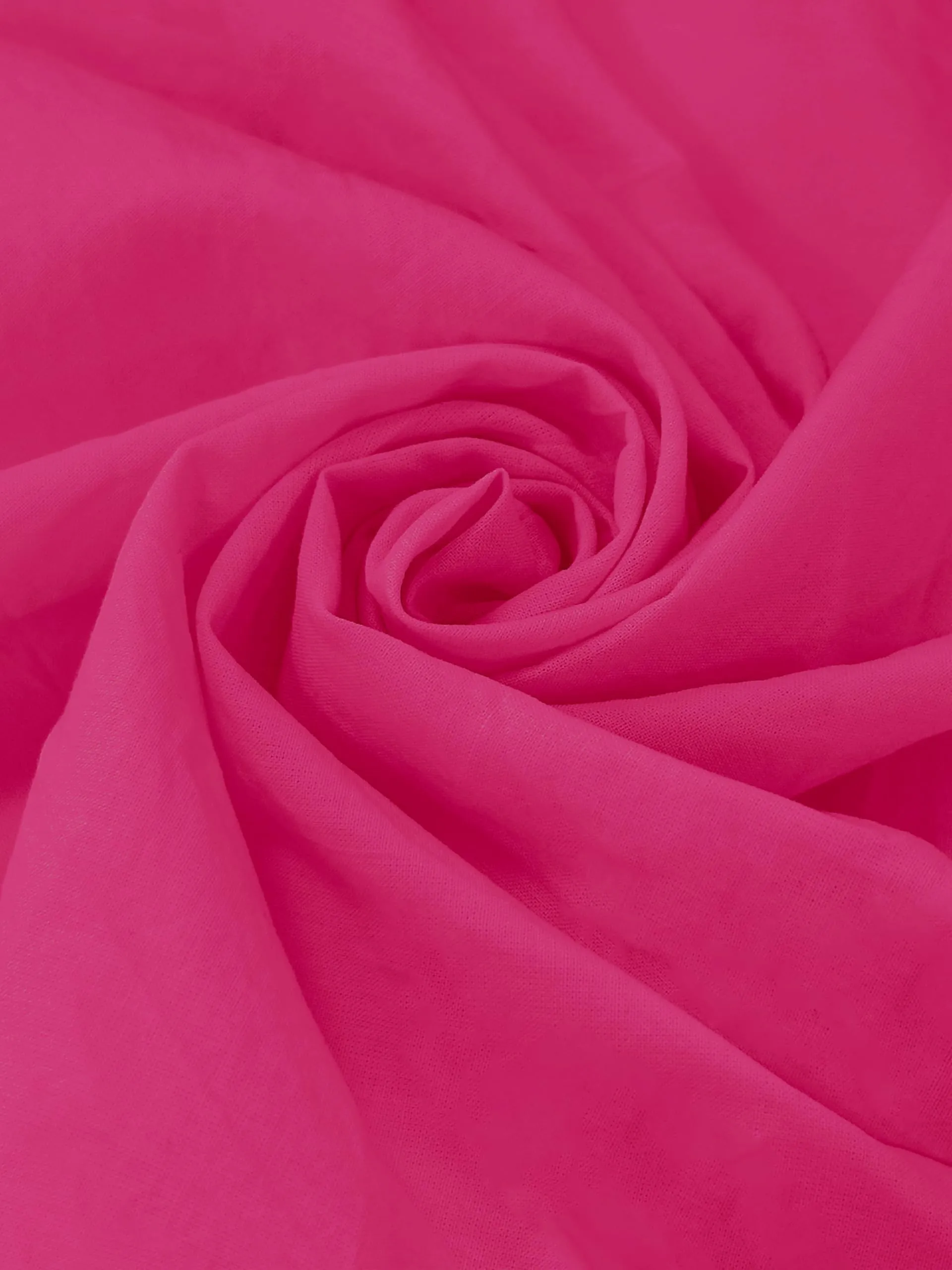 JOPHY & CO. Bandana 100% Cotone Tinta Unita, Fucsia Scuro, Set 1 pz - immagine 4