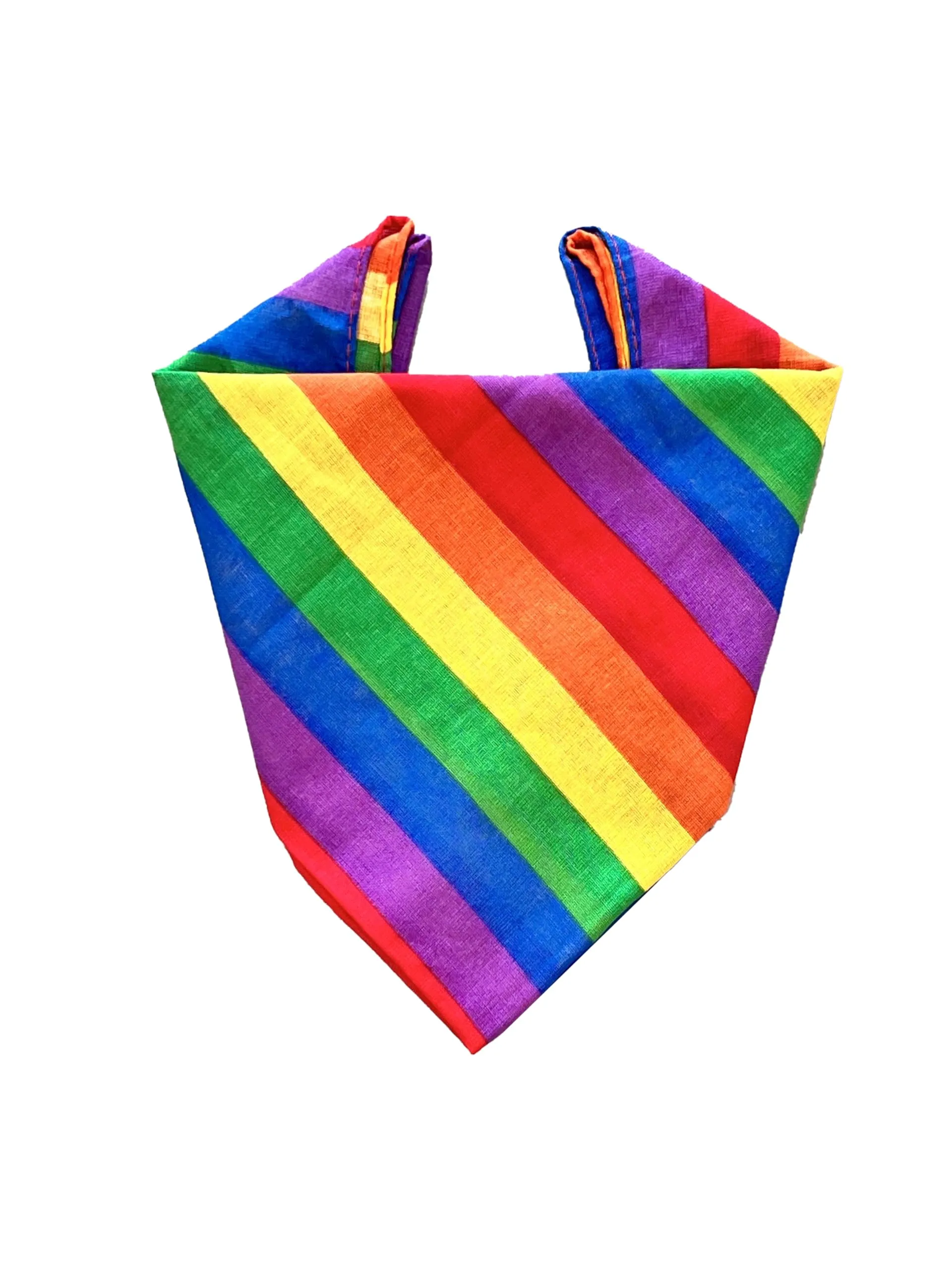 JOPHY & CO. Bandana 100% Cotone, Set 20 pezzi, Tinta Unica, Arcobaleno - immagine 2