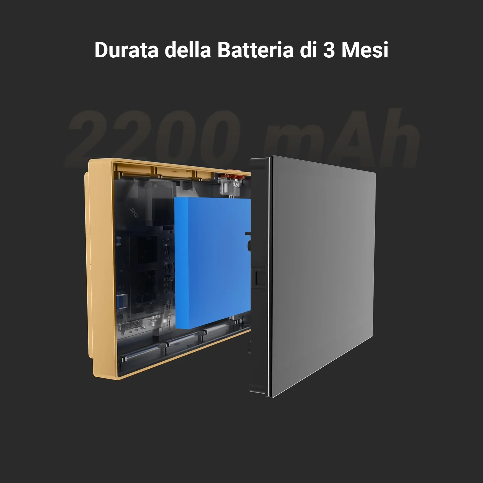 EZVIZ CP2 Spioncino Digitale WiFi 1080P con Schermo 4,3", Oro - immagine 6
