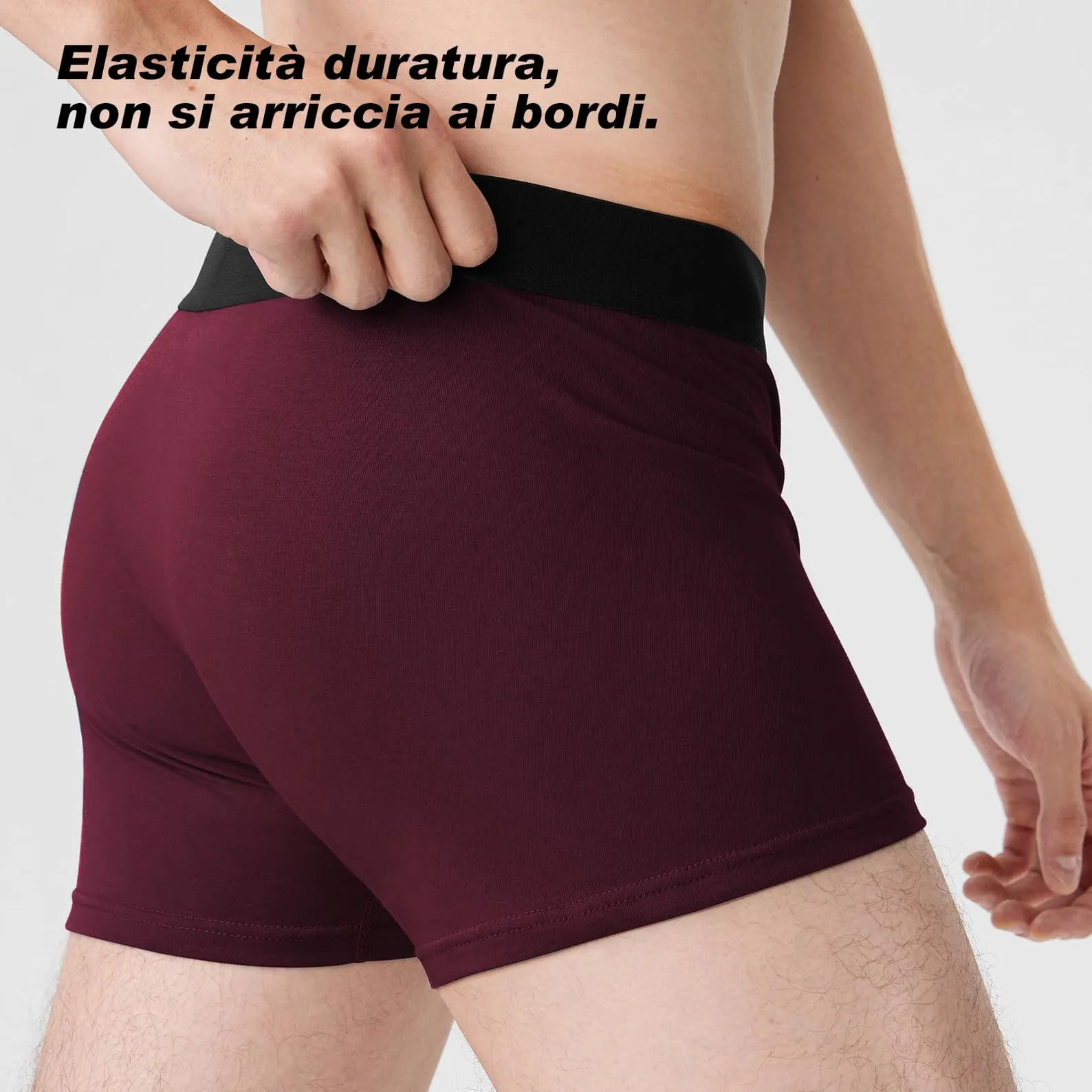 QINCAO Boxer Uomo in Cotone, 6 Pezzi, 3XL - immagine 3