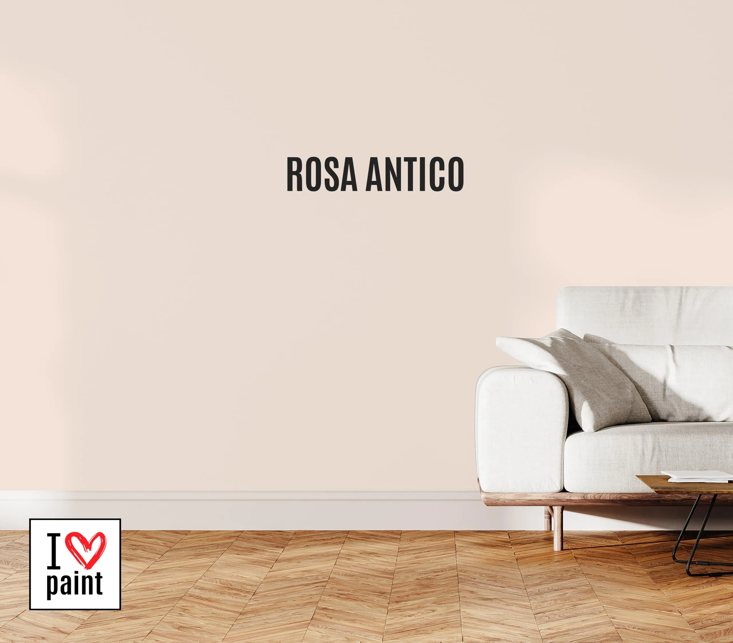 I Love Paint Chalk Paint Rosa Antico, 4 Litri - immagine 3