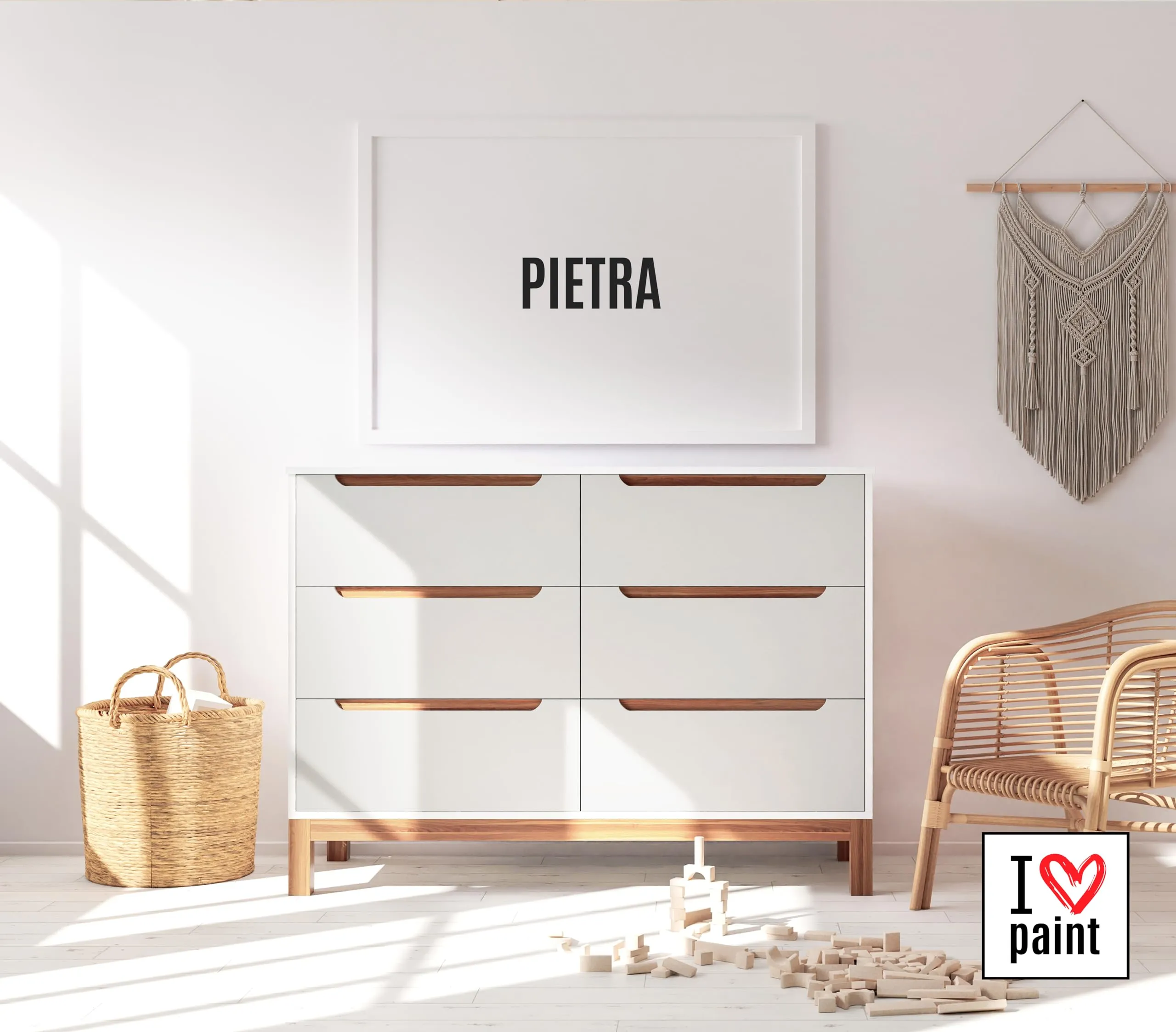 I Love Paint Chalk Paint Colore Pietra 4 Litri - immagine 2