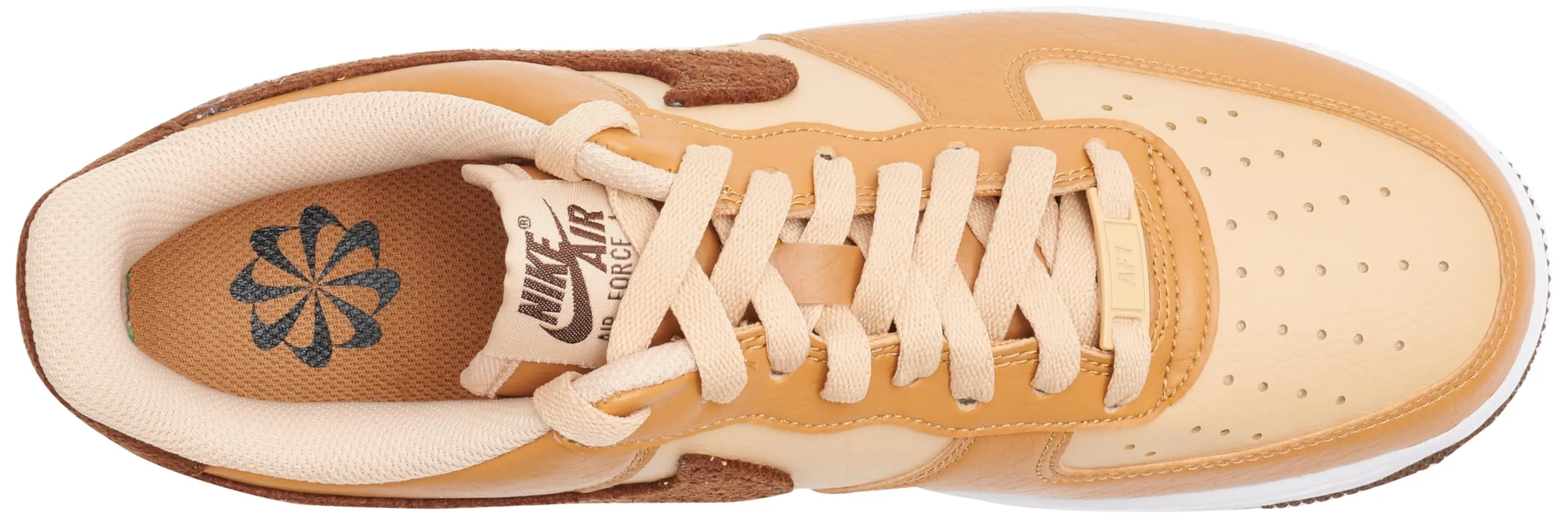 Nike Air Force 1 '07 Next Nature Women's HQ3905-200 Phantom/Racer Blue-Pale Ivory-Gum Yellow EU 38 - immagine 3