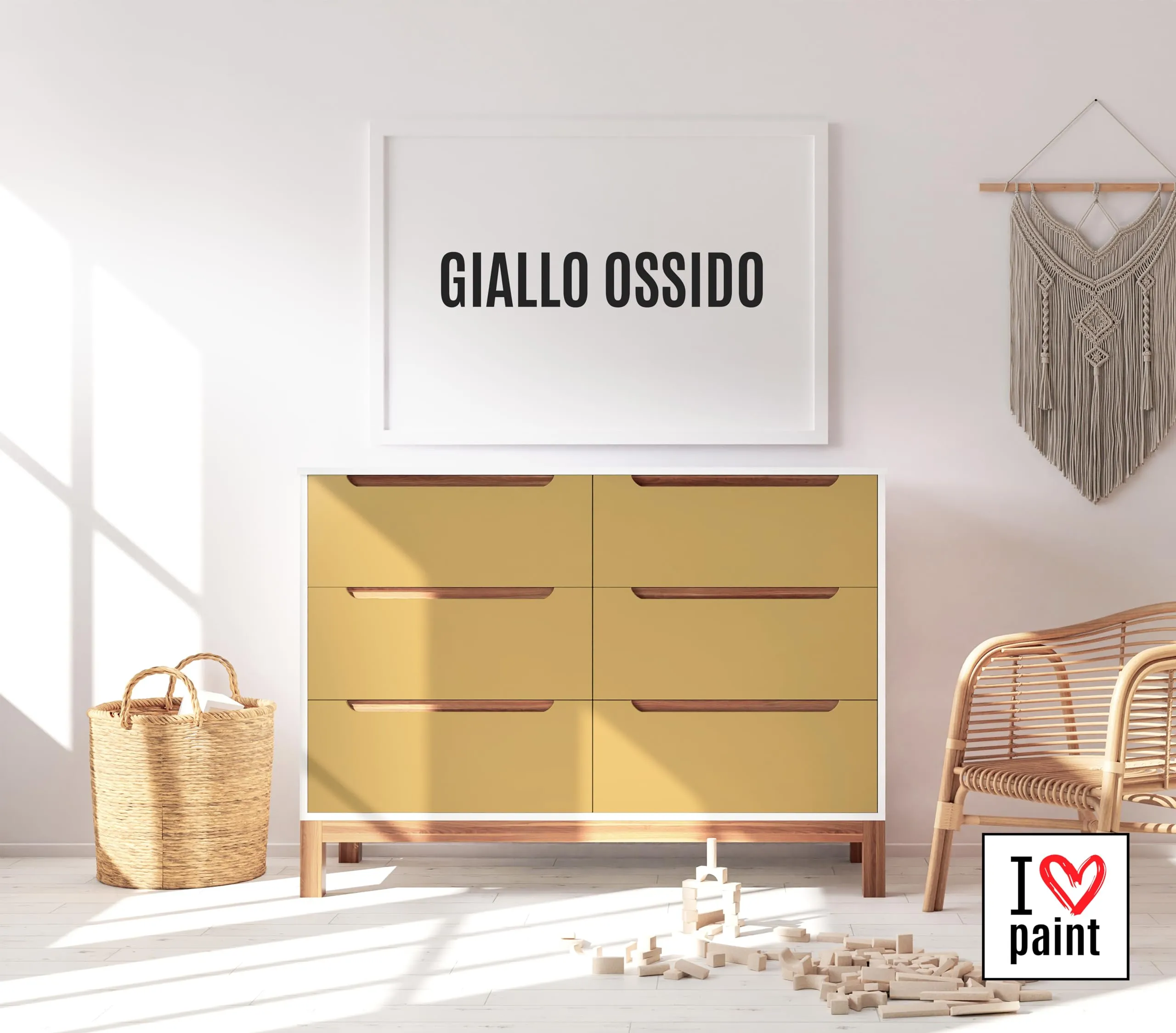 I Love Paint Chalk Paint Giallo Ossido 4 Litri - immagine 2