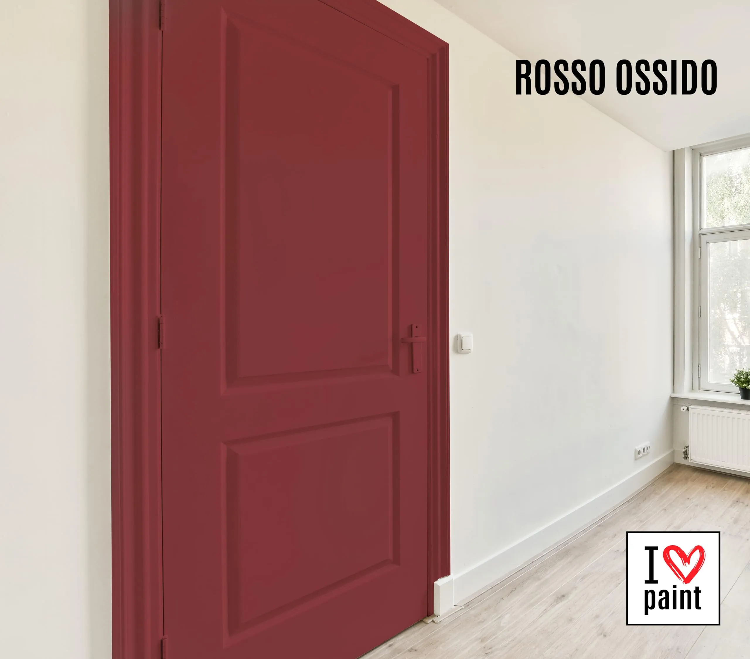 I Love Paint Chalk Paint Rosso Ossido 4 Litri - immagine 4